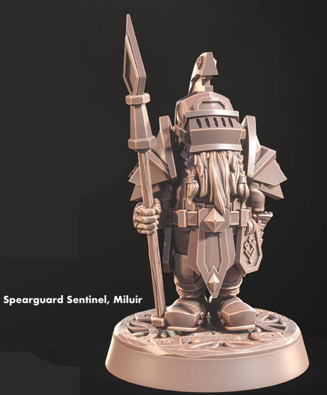 Dwarven Gatekeeper Sentinels - Dwarven Legacy - Cast n Play