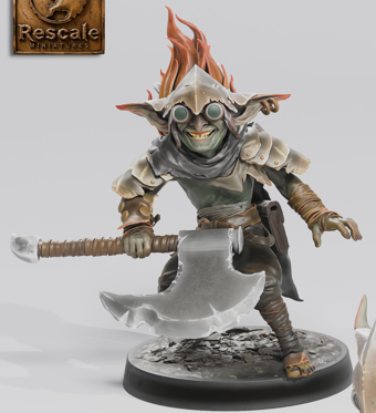 Goblin - Crooked Crowns - Rescale Miniatures