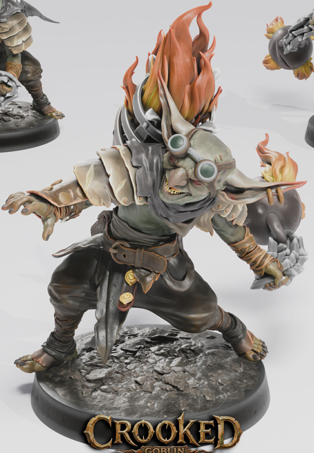 Goblin - Crooked Crowns - Rescale Miniatures