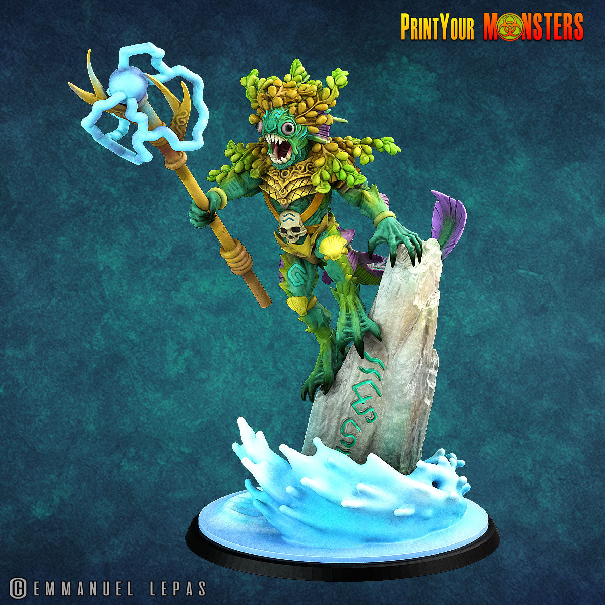 Searakin - aus der Reihe Fishman Pack von Print Your Monsters