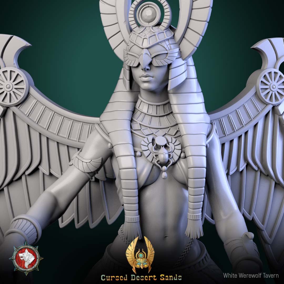 Sekhara The Lion Mother - aus der Reihe Cursed Desert Sands von White Werewolf Tavern