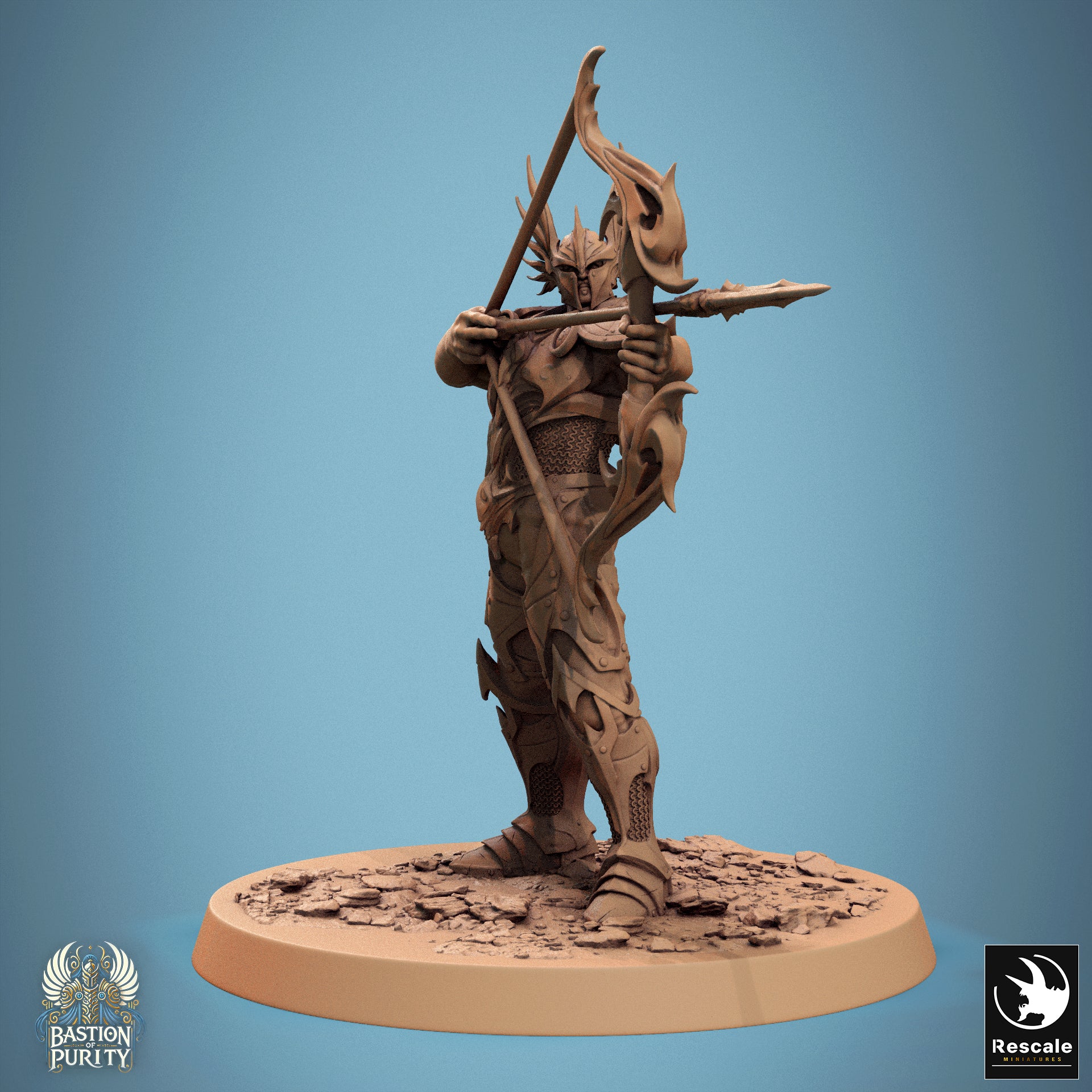 Sentinelle d'Aetherium - de la série Bastion de la Pureté par Rescale Miniatures