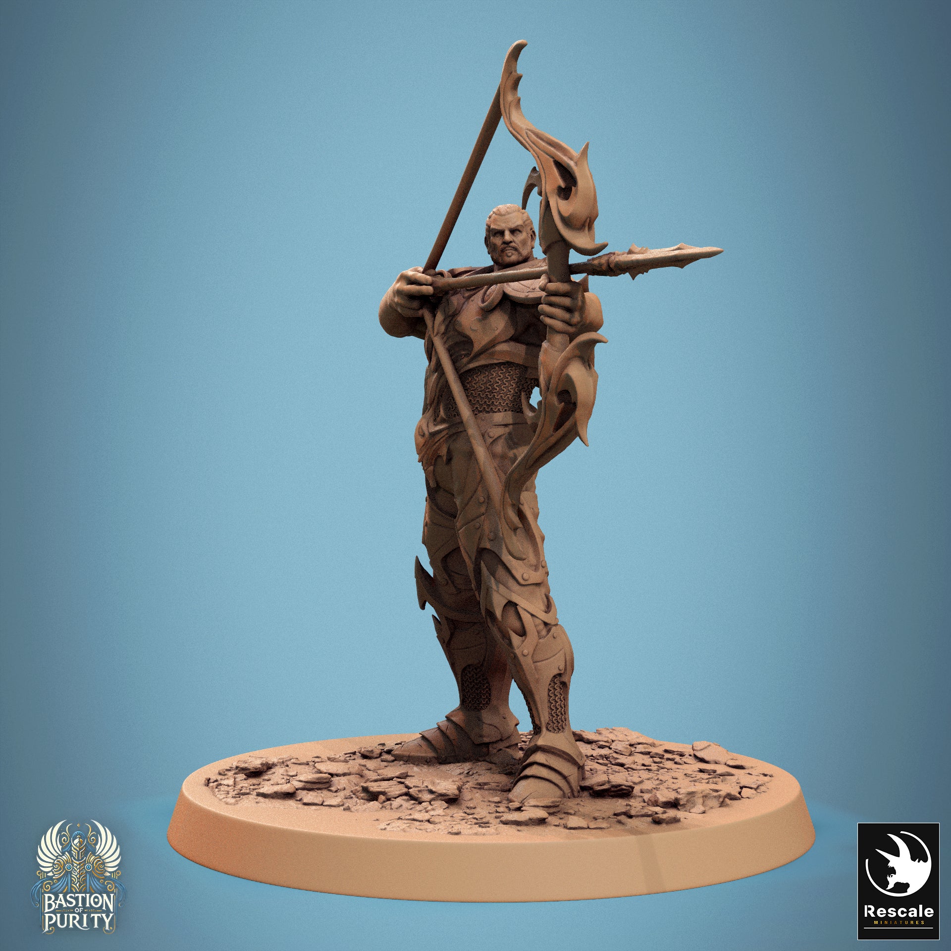 Sentinelle d'Aetherium - de la série Bastion de la Pureté par Rescale Miniatures