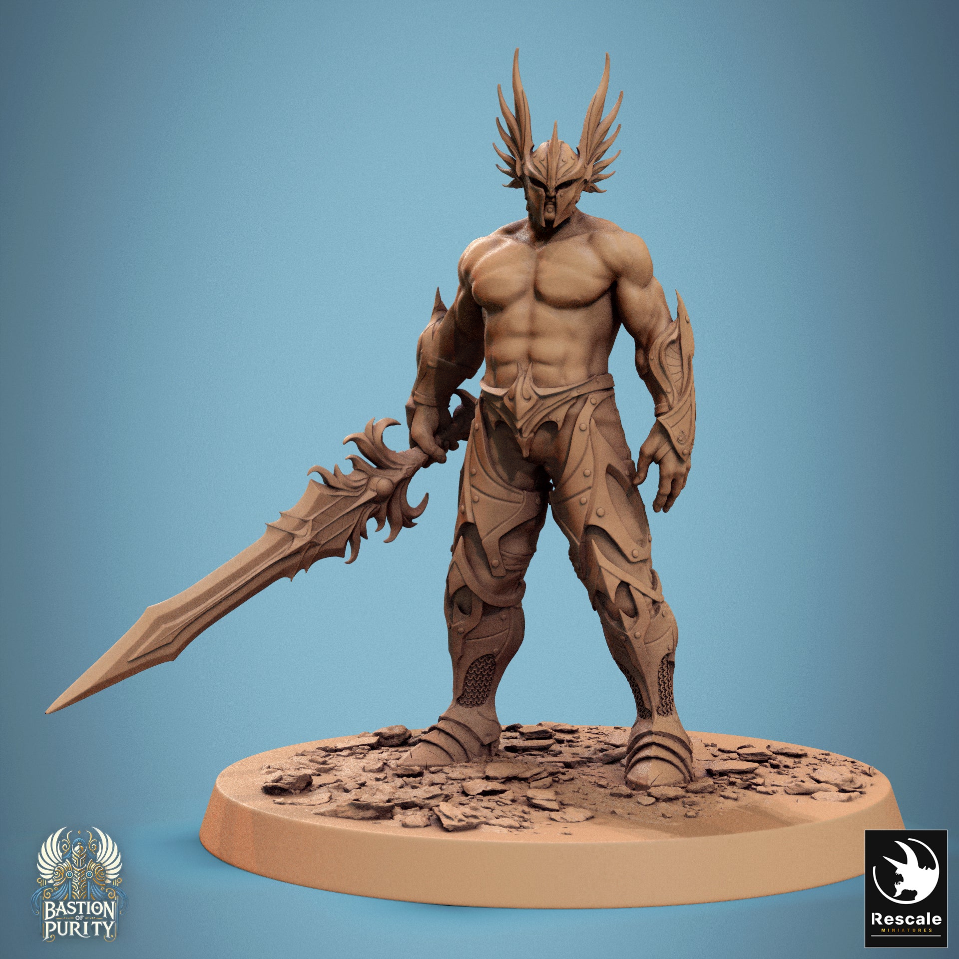 Sentinelle d'Aetherium - de la série Bastion de la Pureté par Rescale Miniatures