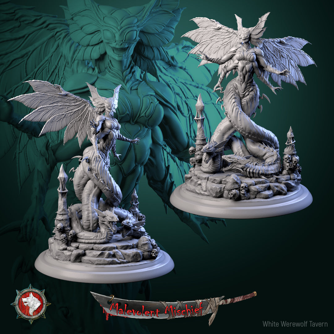 Séraphine la Mère de l'effroi - de la série Malevolent Mischief de White Werewolf Tavern