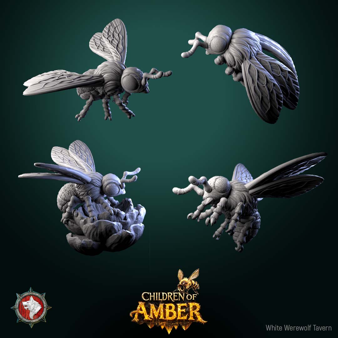 Bee/ Wasp - Children of Amber - White Werewolf Tavern