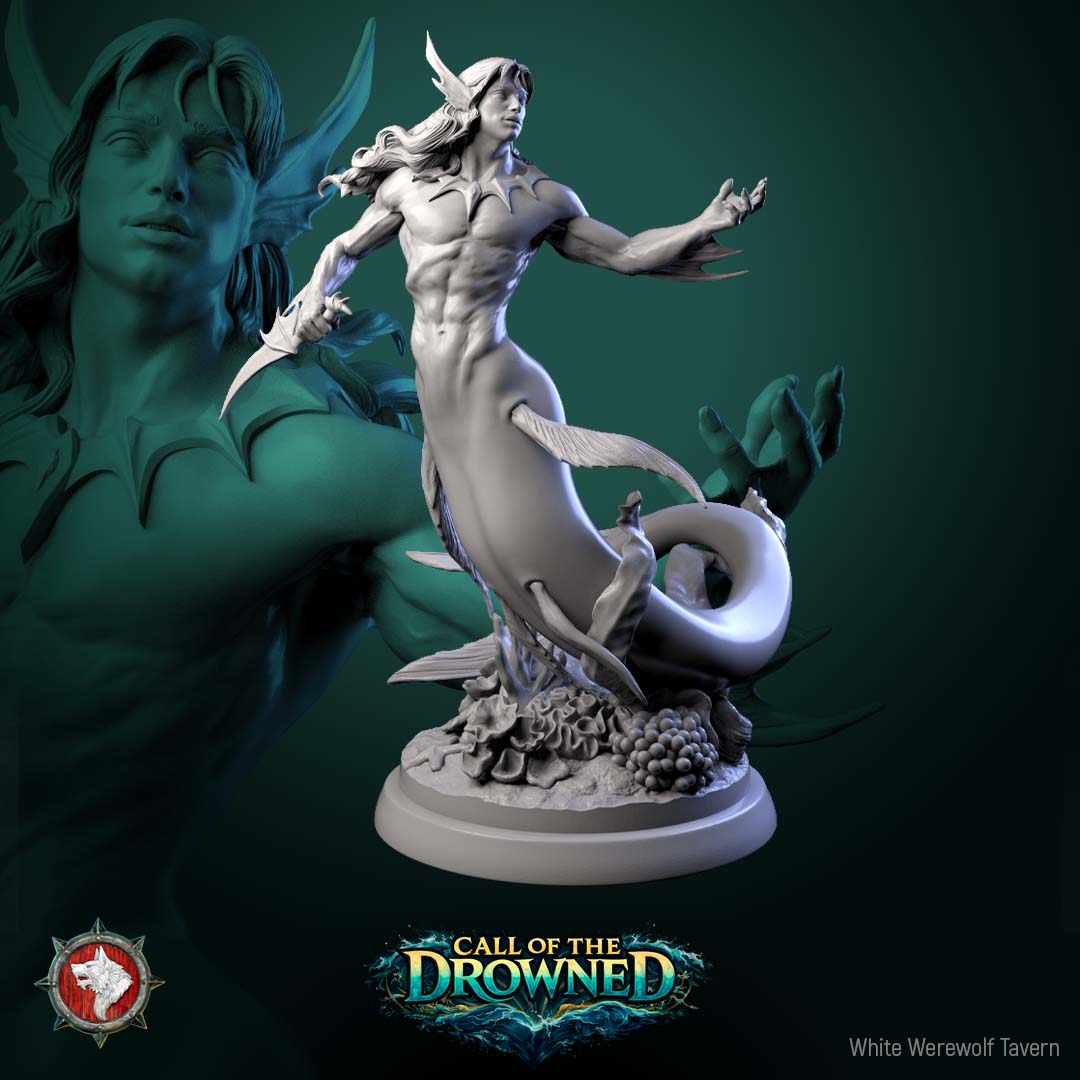 Merman - Call of the Drowned - White Werewolf Tavern