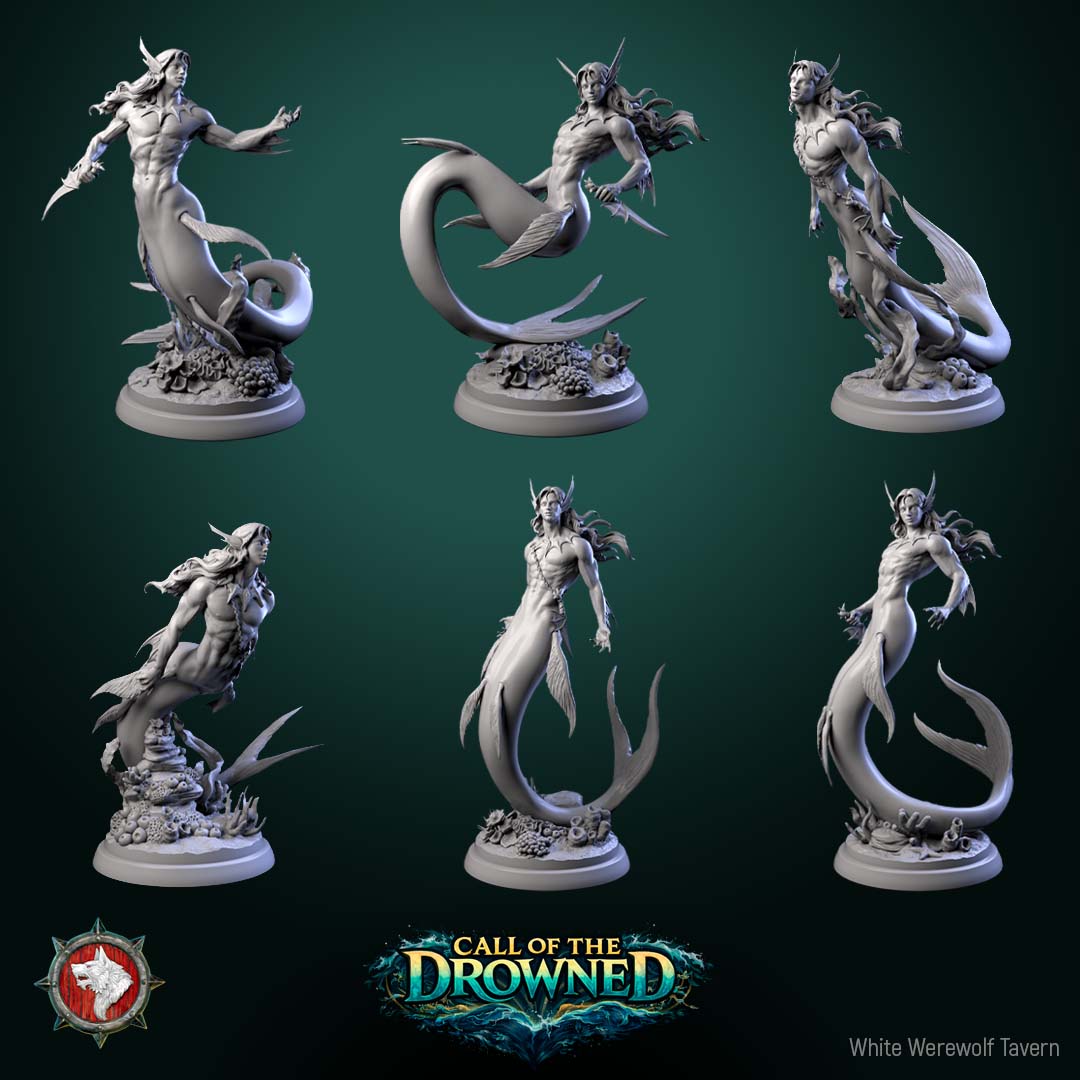 Merman - Call of the Drowned - White Werewolf Tavern