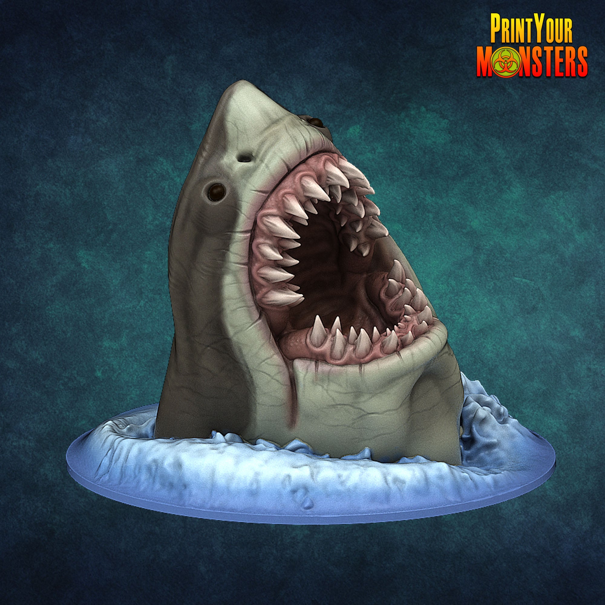 Shark - aus der Reihe Ozean Pack von Print Your Monsters