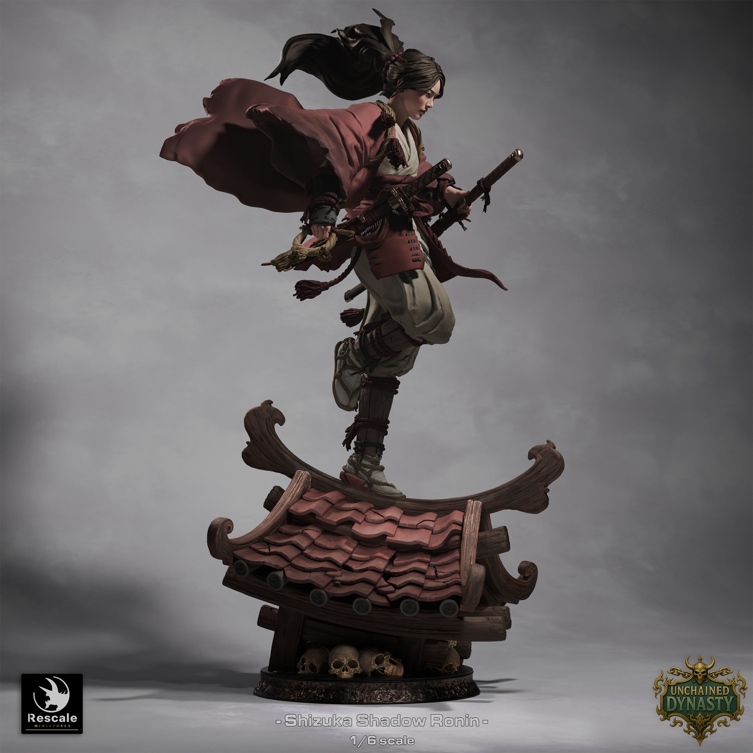 Shizuka Shadow Ronin - Unchained Dynasty - Rescale Miniatures