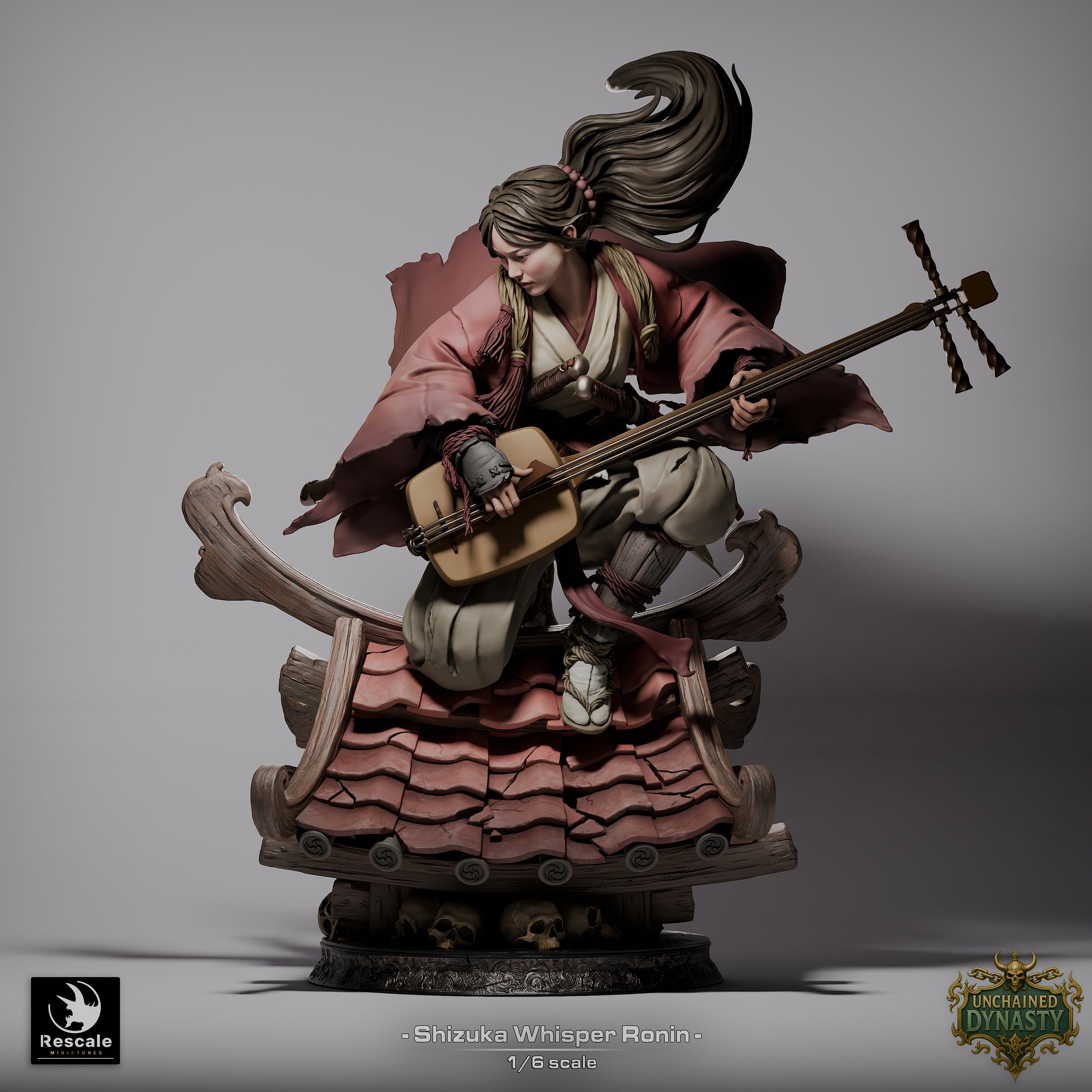 Shizuka Whisper Ronin - Unchained Dynasty - Rescale Miniatures