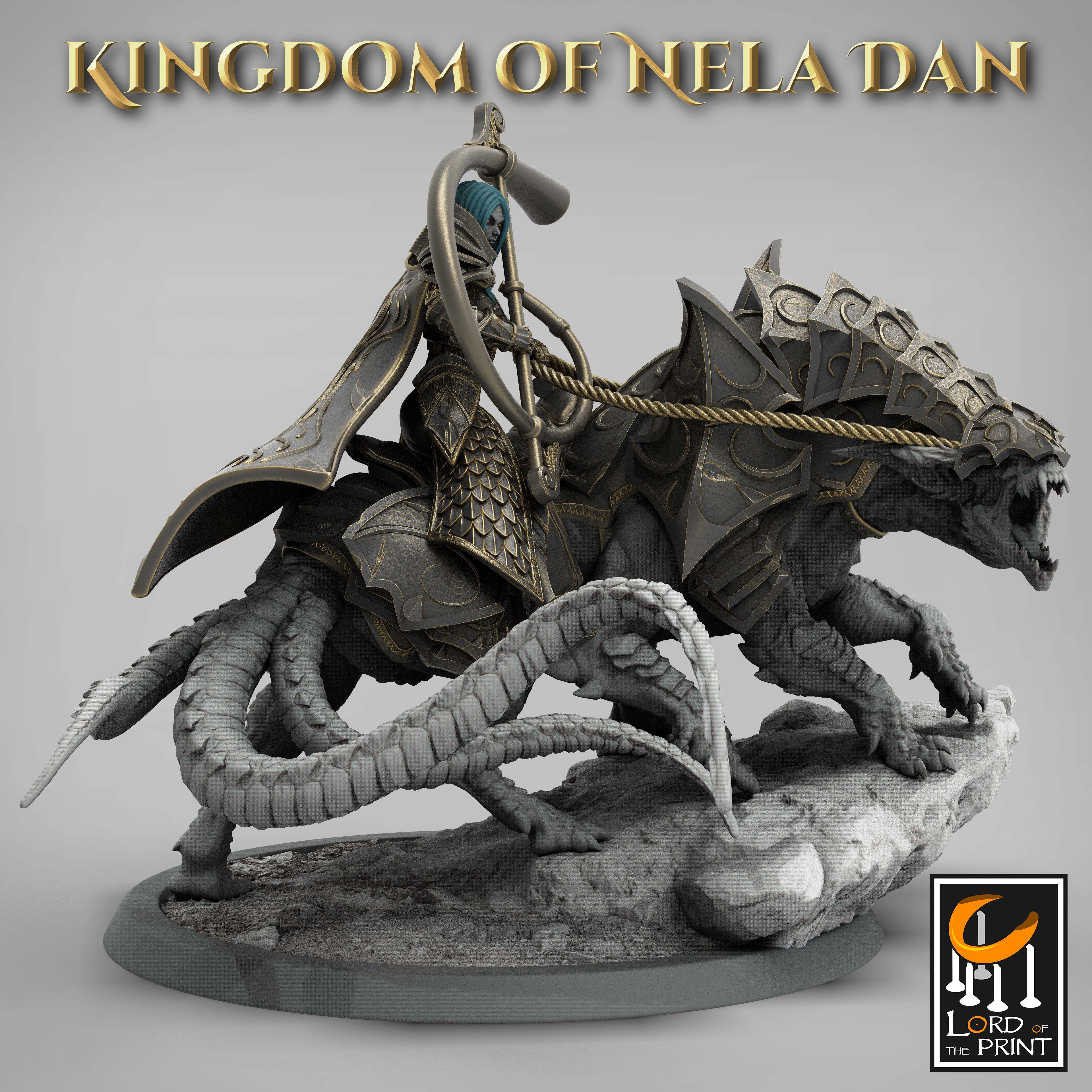 Siri - aus der Reihe Kingdom of Nela Dan von Rescale Miniatures