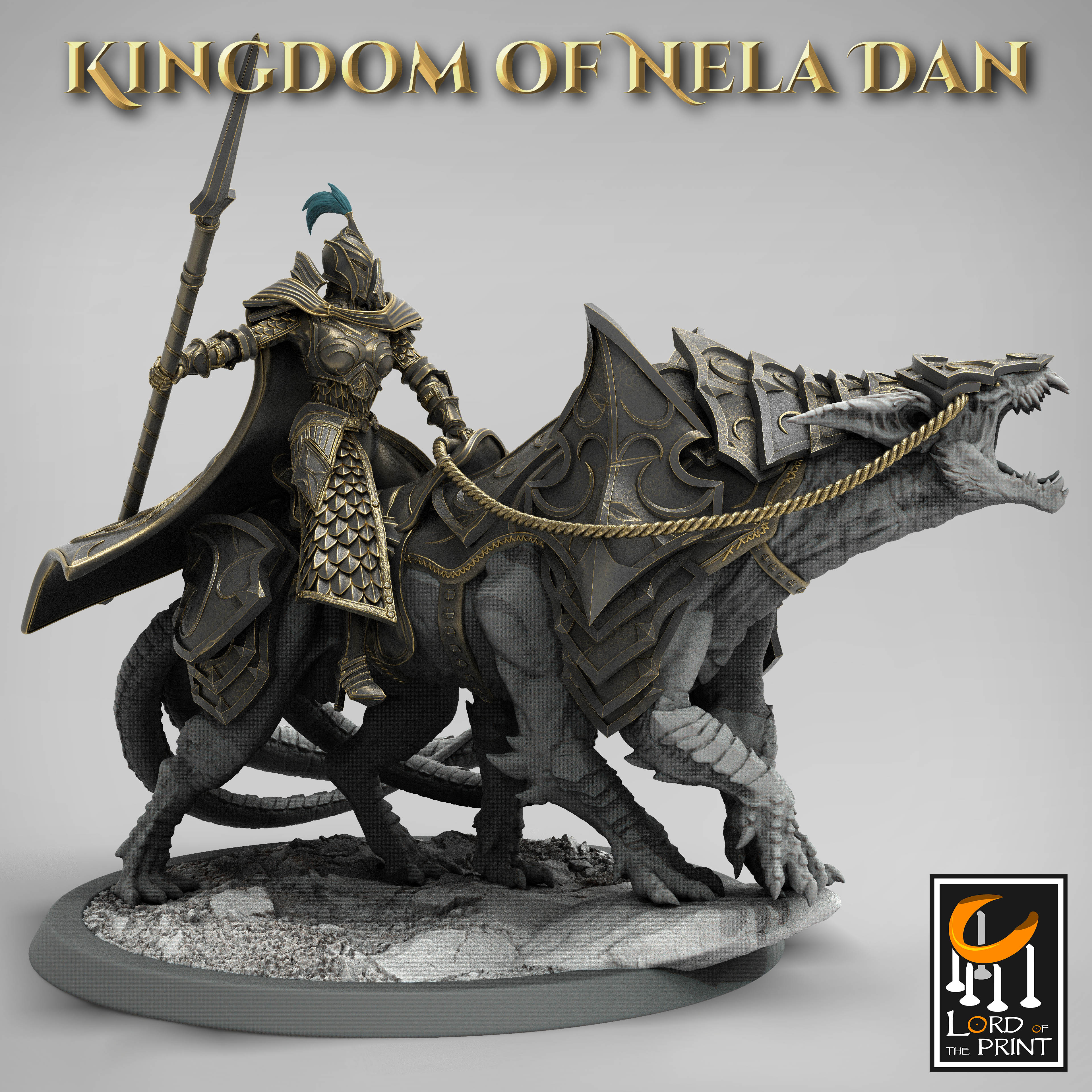Siri - aus der Reihe Kingdom of Nela Dan von Rescale Miniatures