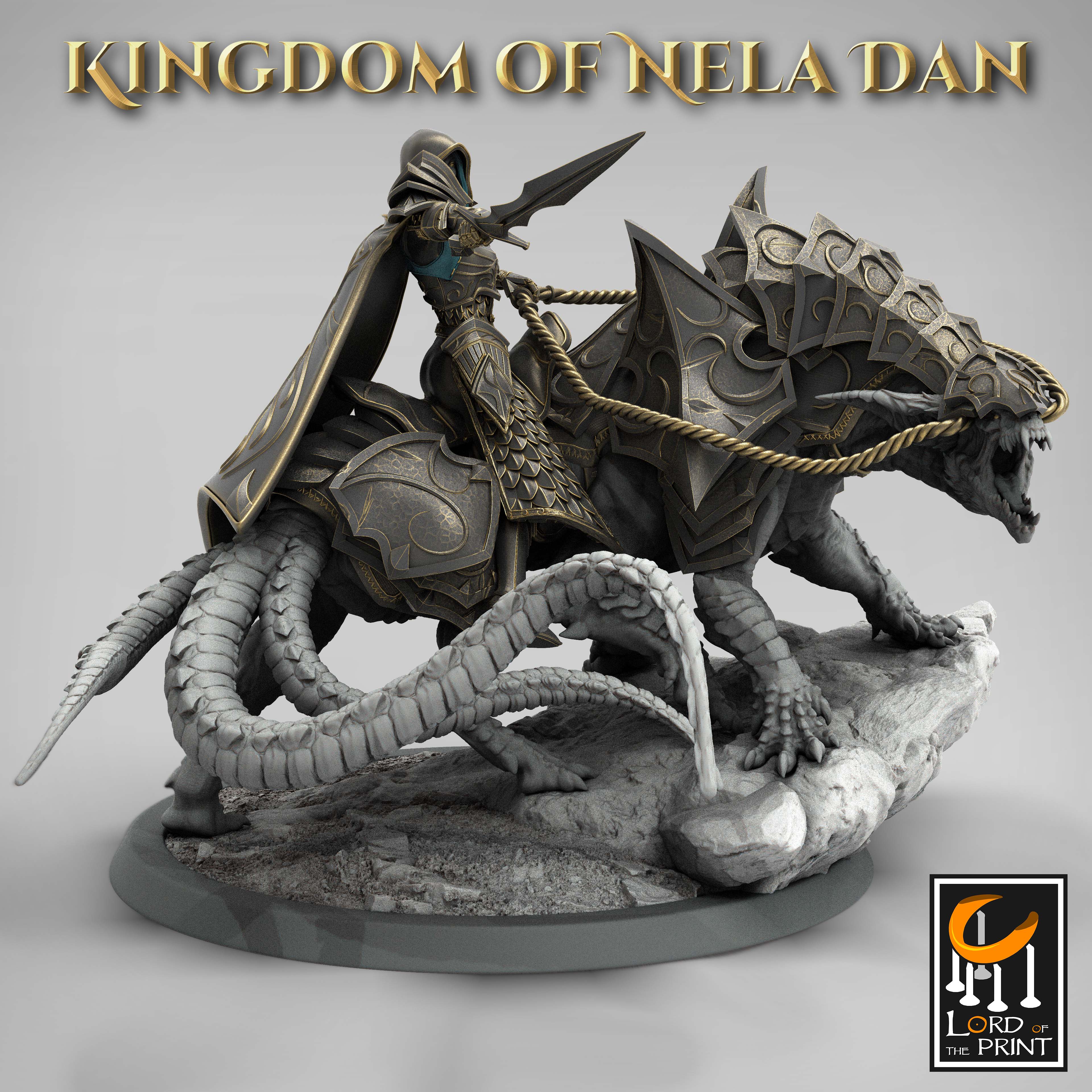Siri - aus der Reihe Kingdom of Nela Dan von Rescale Miniatures