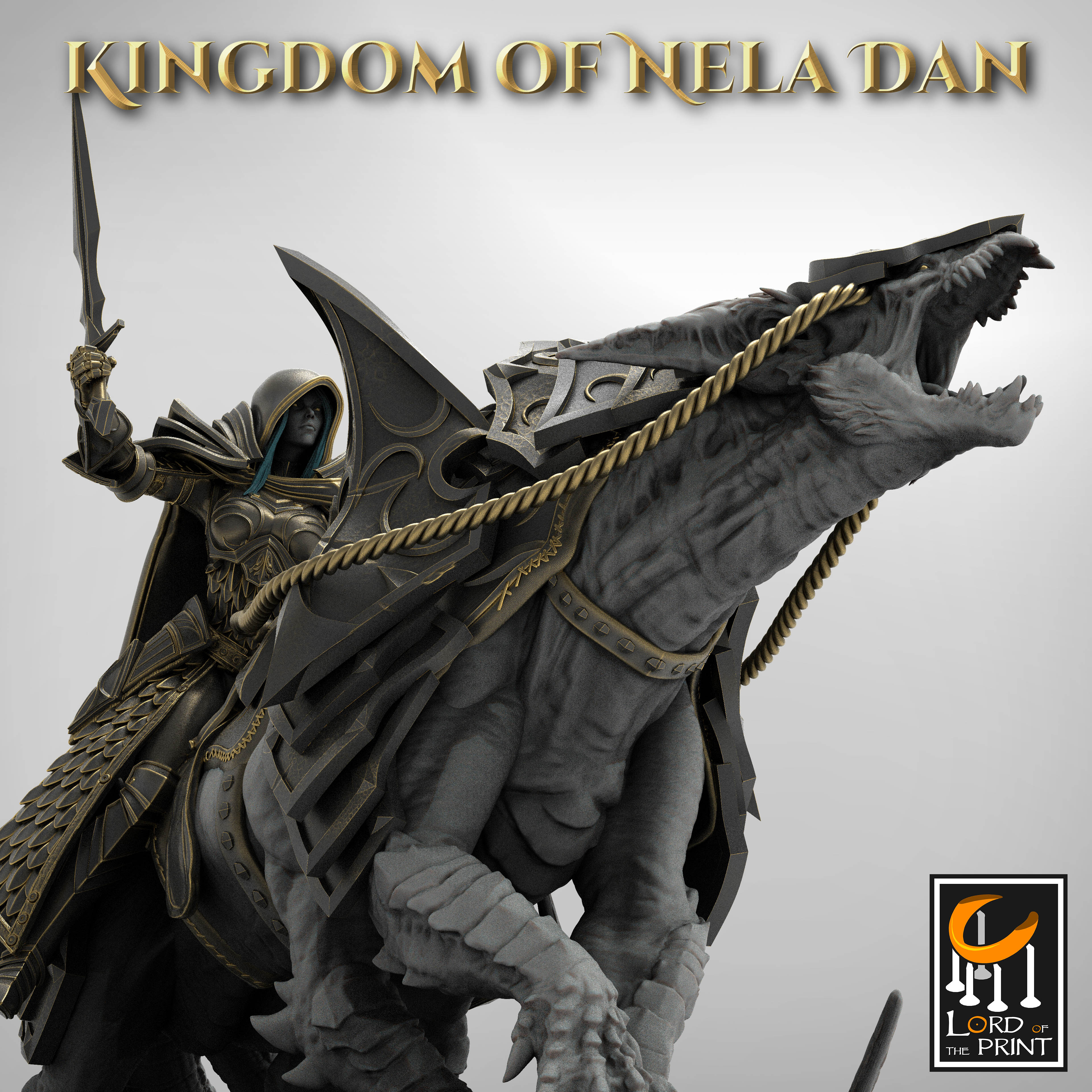 Siri - aus der Reihe Kingdom of Nela Dan von Rescale Miniatures