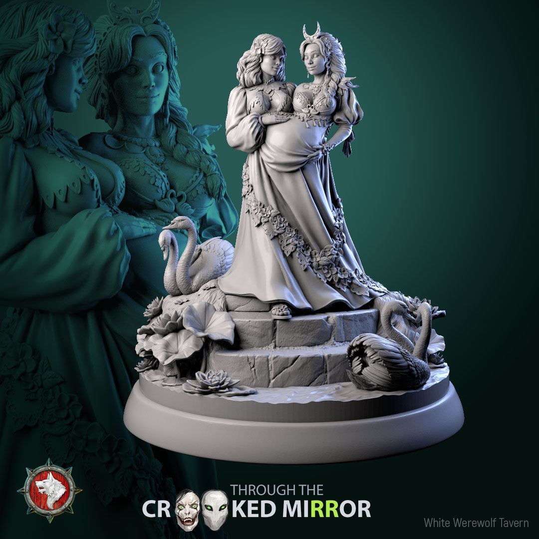 Sisters of the Shattered Cradle - from the Through the Crooked Mirror series by White Werewolf Tavern