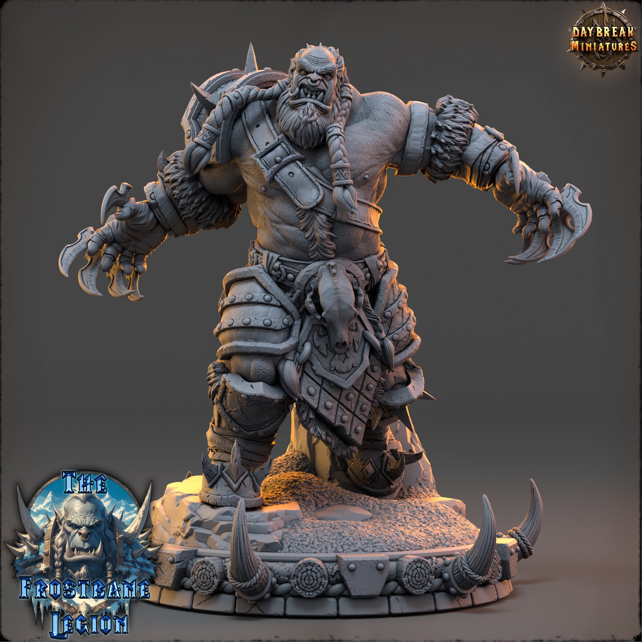 Orcs - aus der Reihe The Frostbane Legion von Daybreak Miniatures