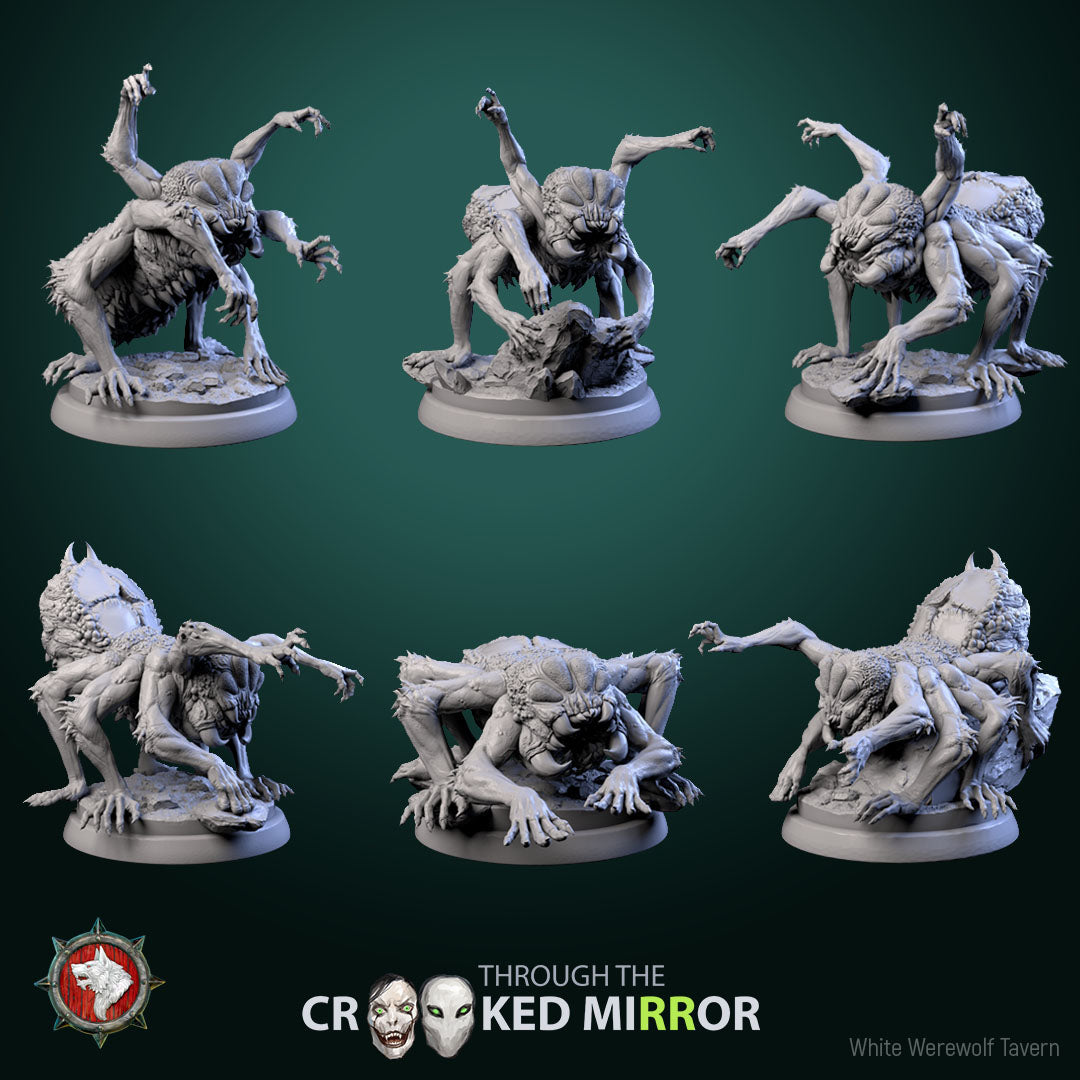 Skittering Shadows - from the Through the Crooked Mirror series by White Werewolf Tavern
