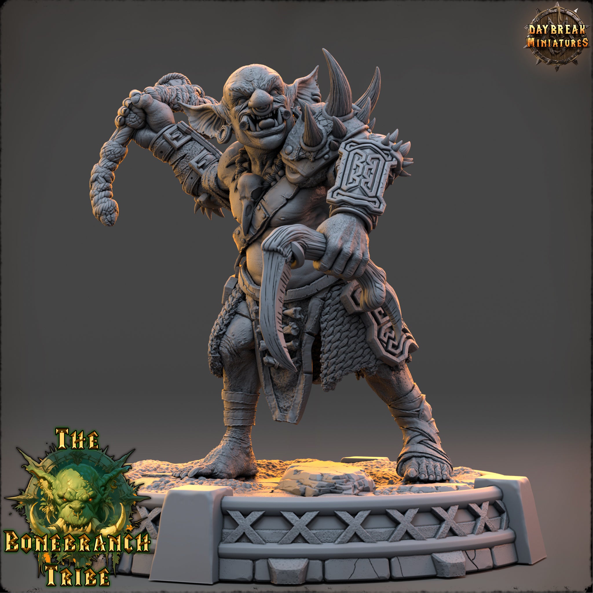 Goblin - aus der Reihe The Bonebranch Tribe von Daybreak Miniatures