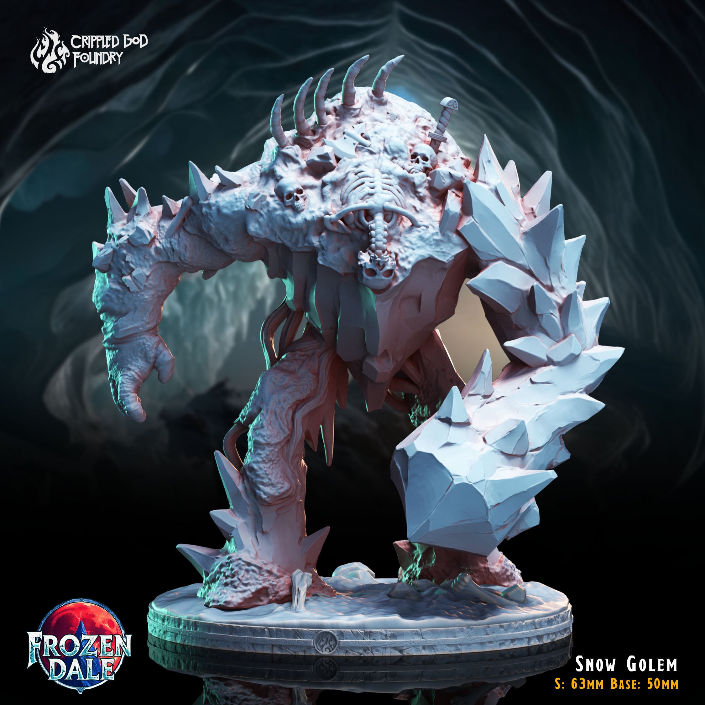 Snow Golem - aus der Reihe Frozen Dale von Crippled God Foundry