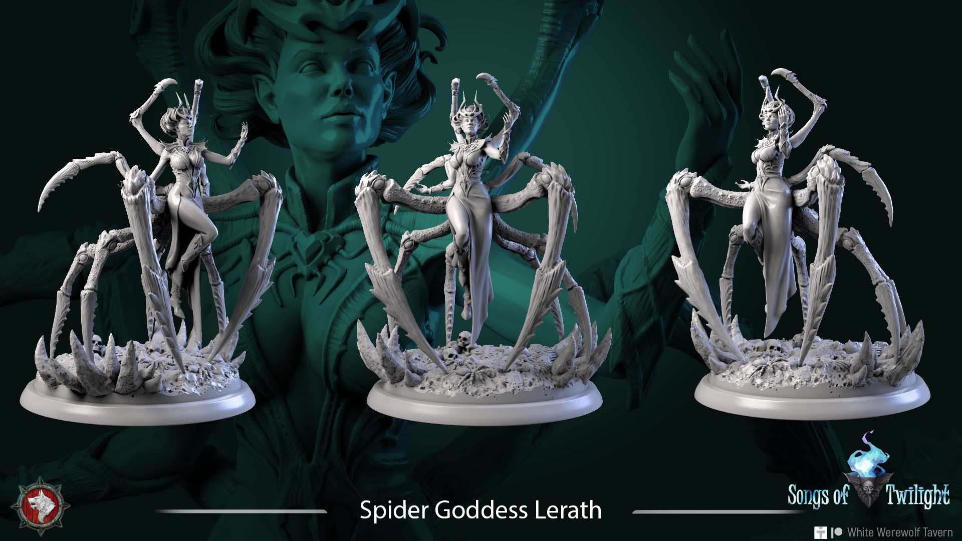 Spider Goddess Lerath - aus der Reihe Songs of Twilight von White Werewolf Tavern