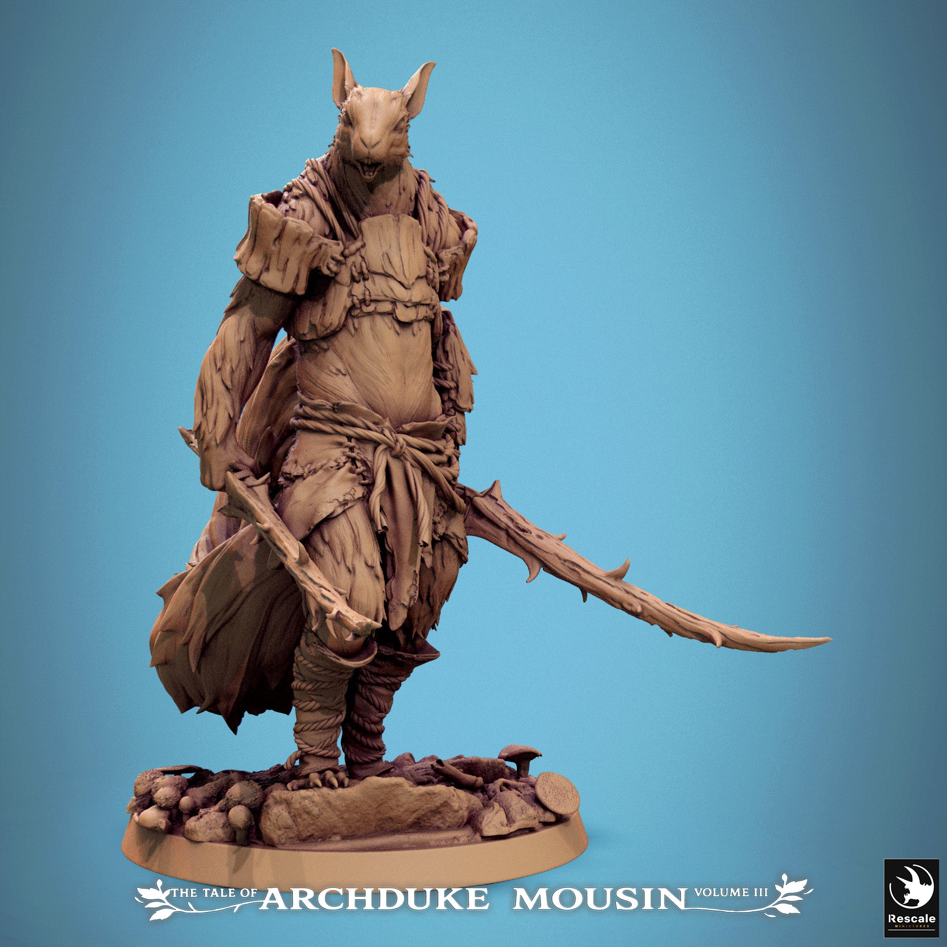 Squirrel - Bigger Rodents - Tales of Archduke Mousin III - Rescale Miniatures