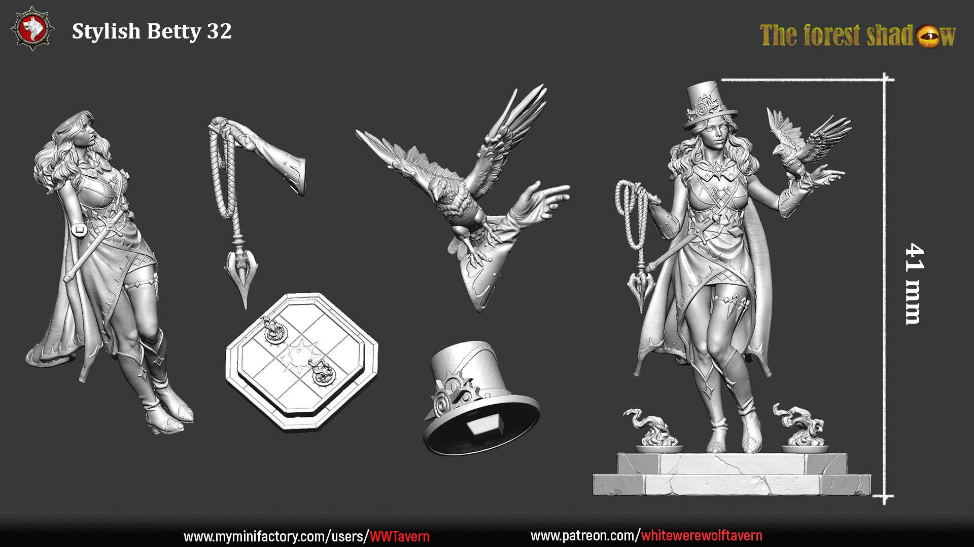 Stylish Betty - aus der Reihe The Forest Shadow von White Werewolf Tavern