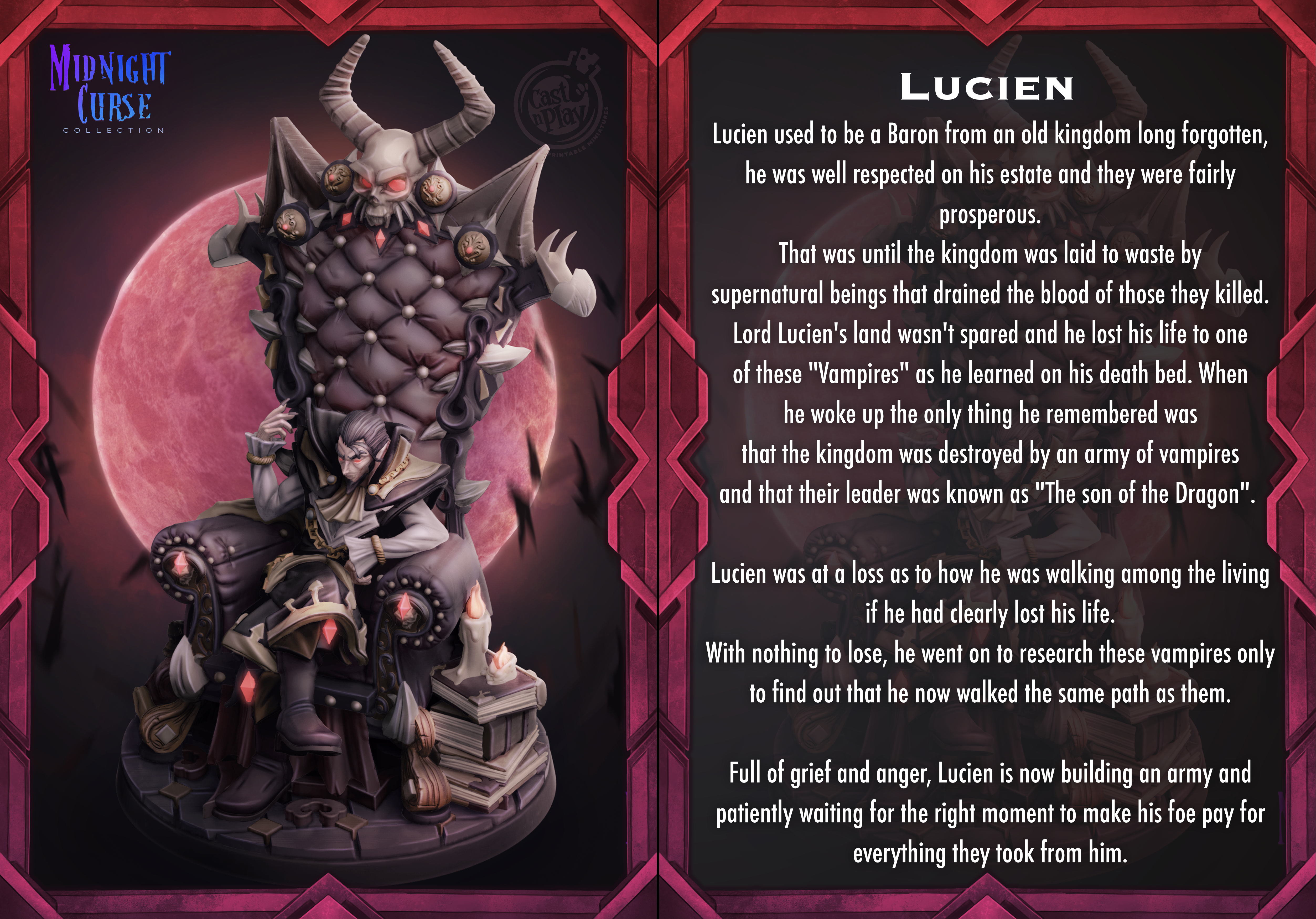 Lucien - aus der Reihe Midnight Curse von Cast n Play