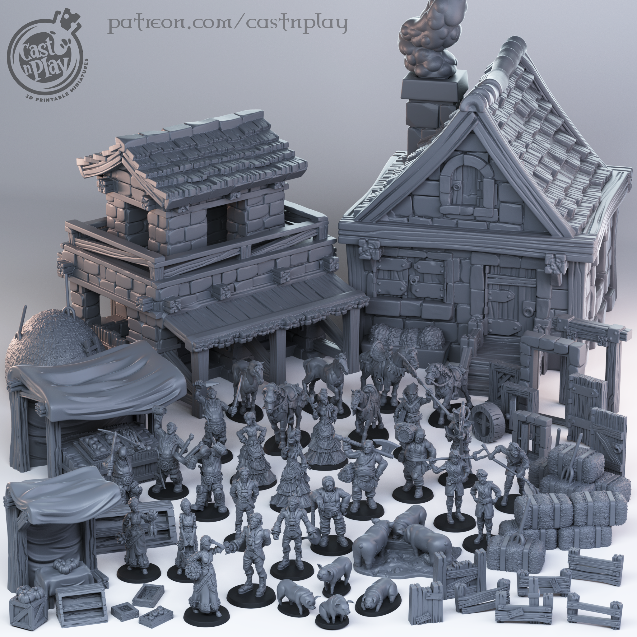 Male Townsfolk - Townsfolk 1 - Cast n Play