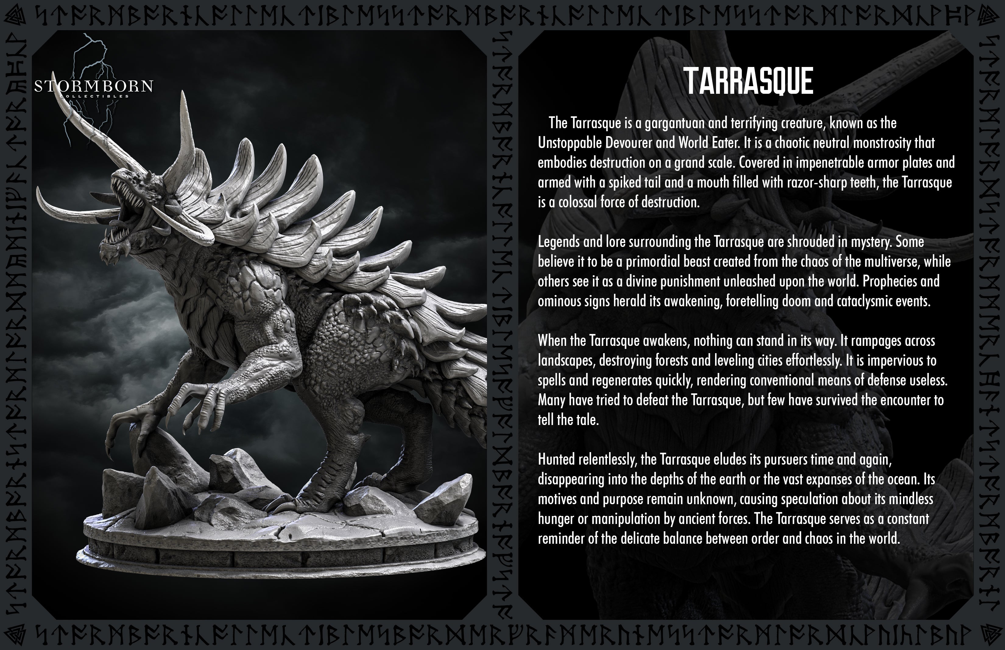 Tarrasque von Stormborn Collectibles