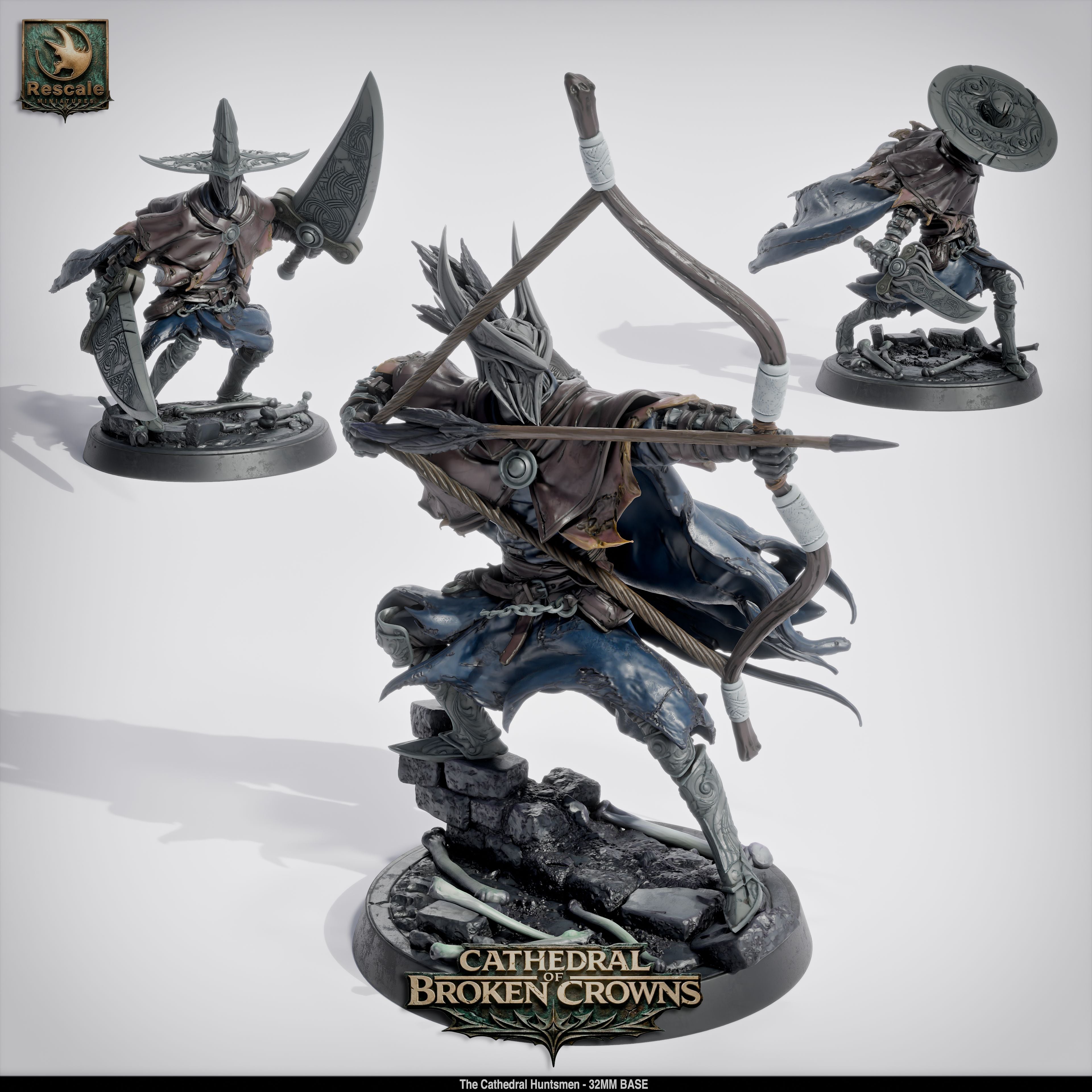 Cathedral Huntsmen - Cathedral of Broken Crowns - Rescale Miniatures