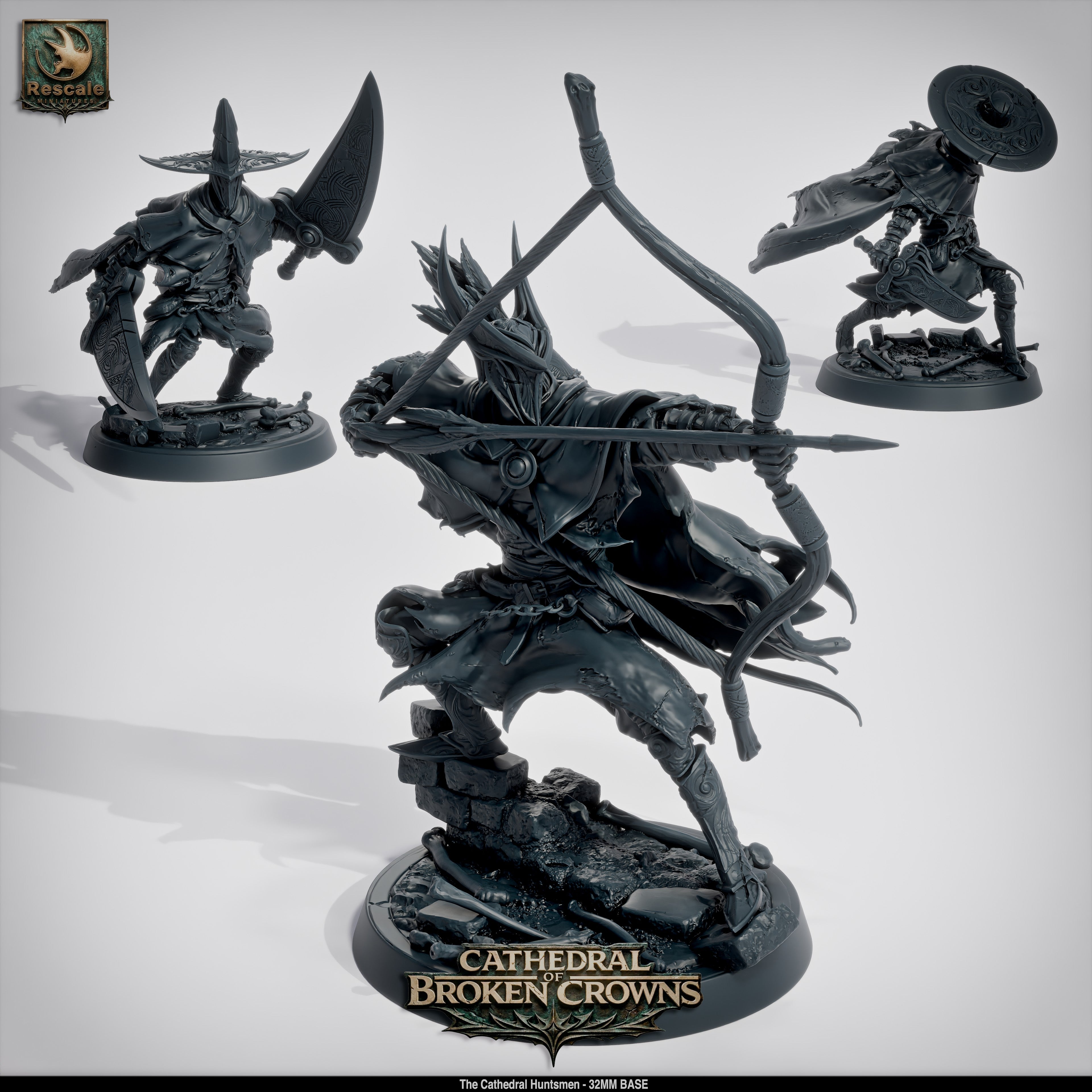 Cathedral Huntsmen - Cathedral of Broken Crowns - Rescale Miniatures
