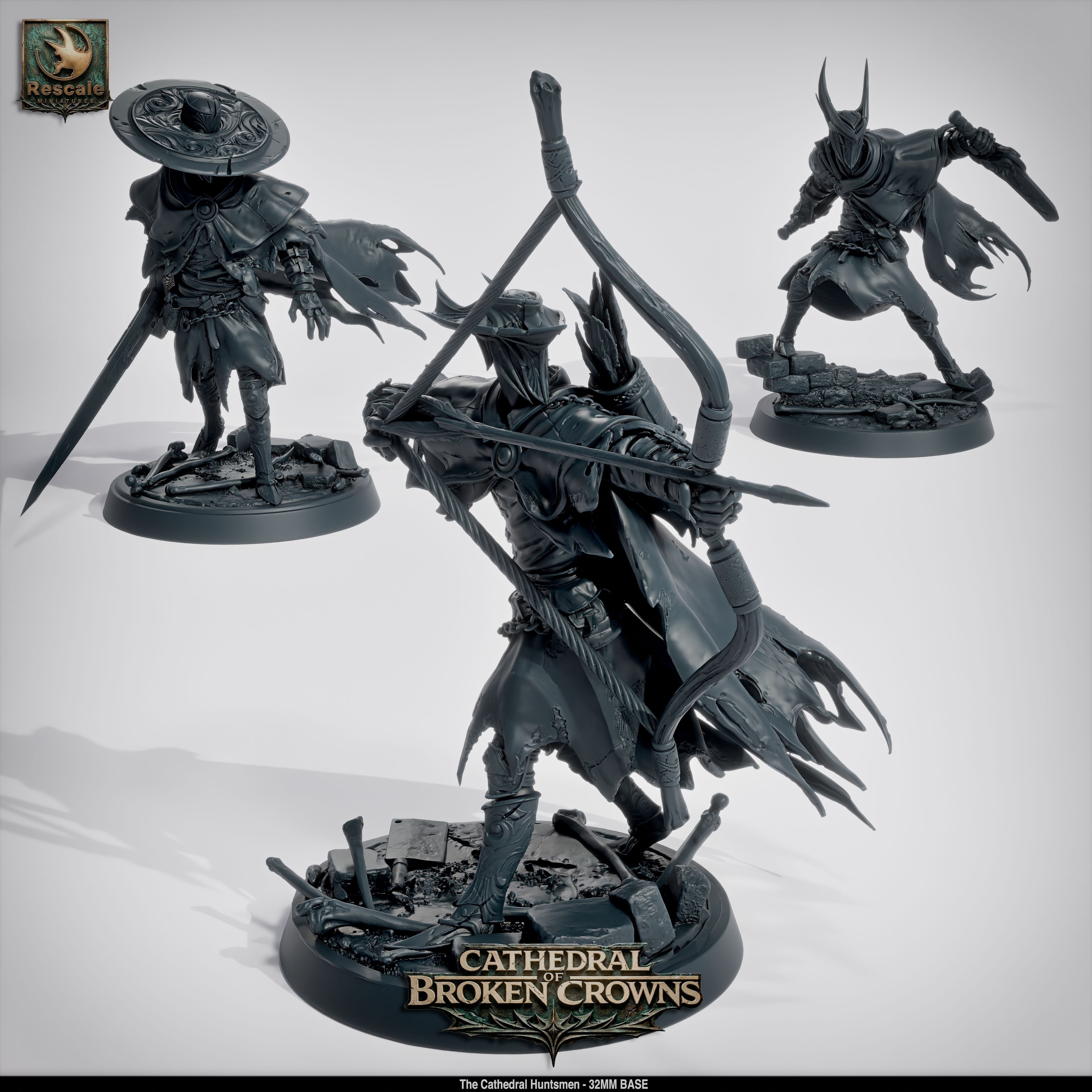 Cathedral Huntsmen - Cathedral of Broken Crowns - Rescale Miniatures