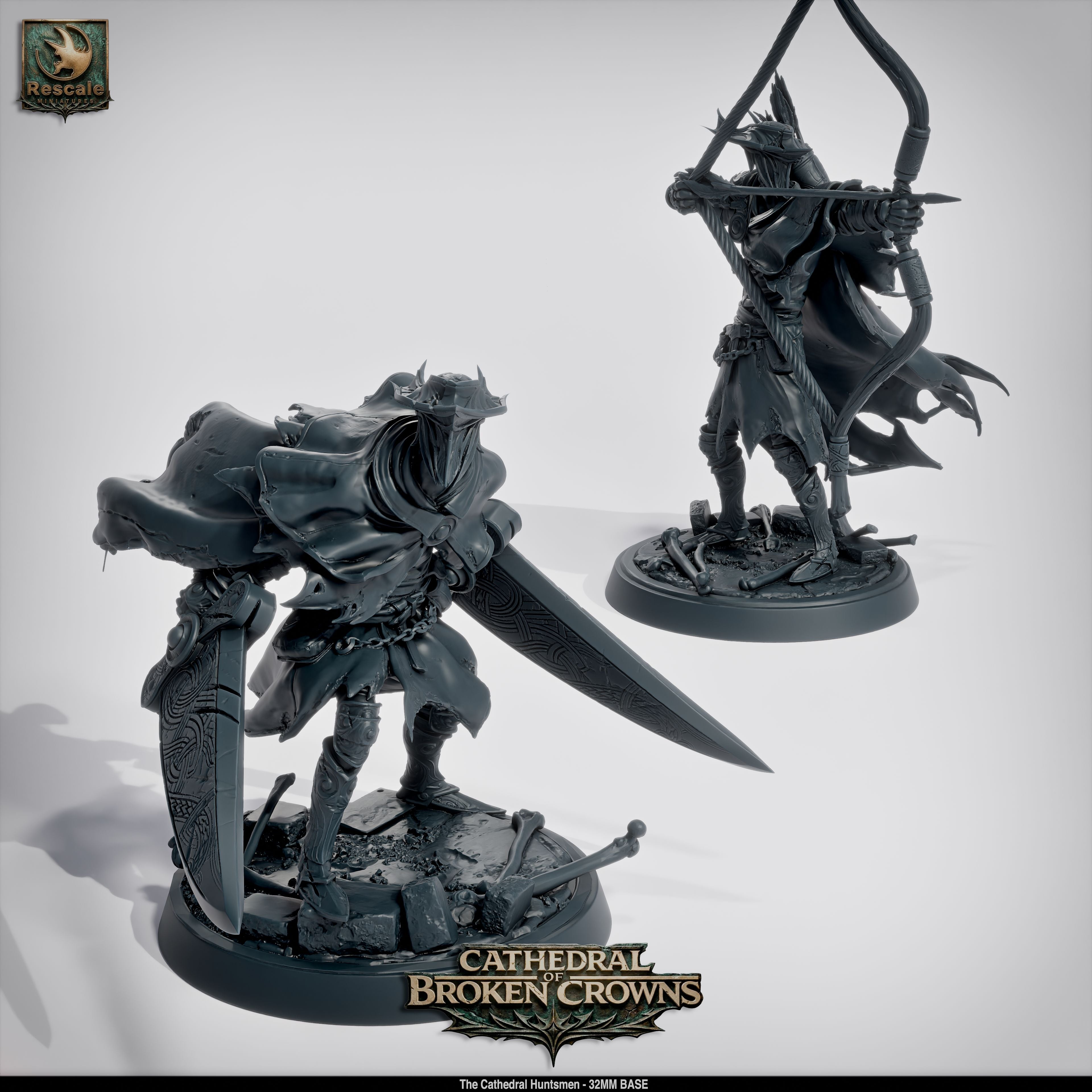 Cathedral Huntsmen - Cathedral of Broken Crowns - Rescale Miniatures
