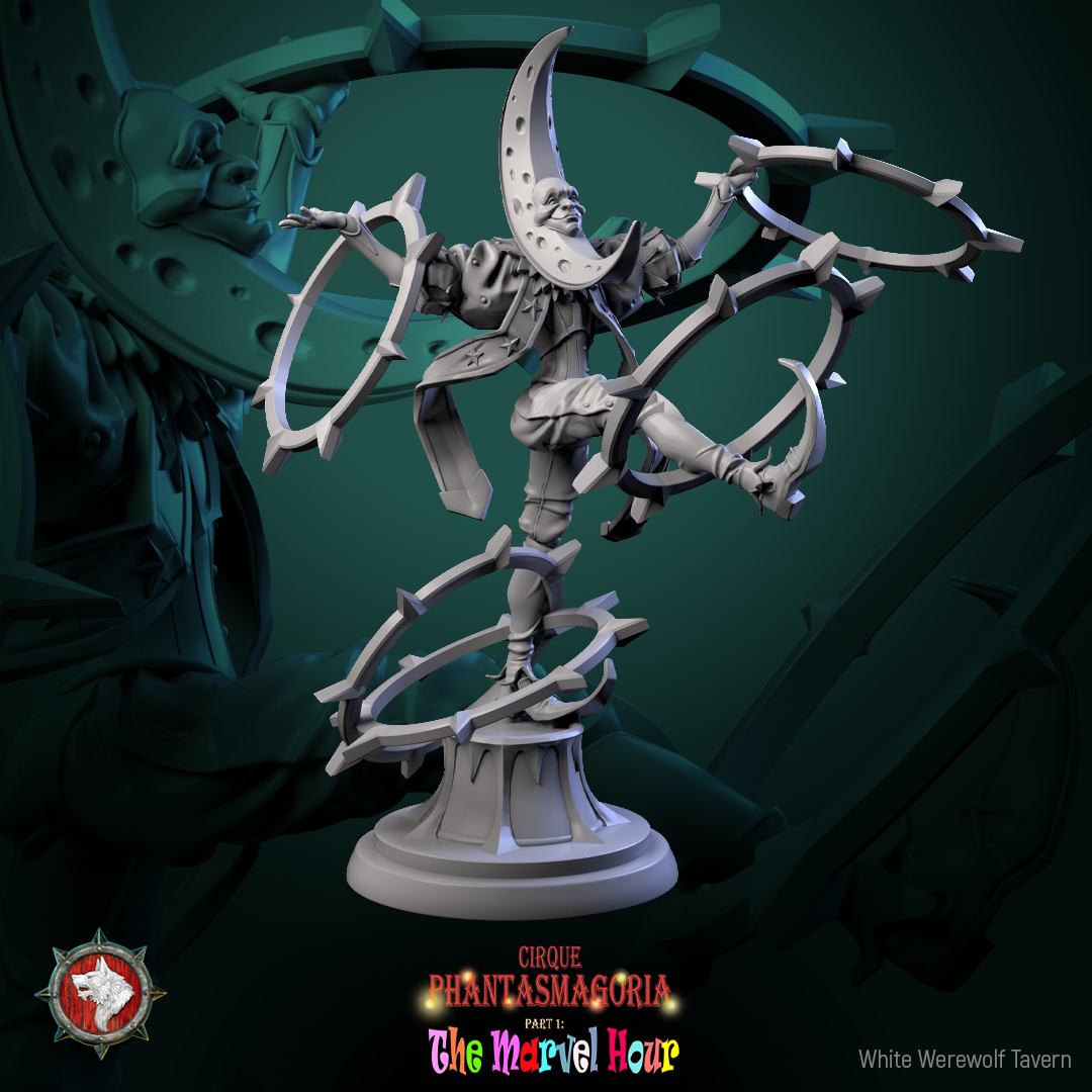 The Celestine Spinners - from the Cirque Phantasmagoria 1 series by White Werewolf Tavern