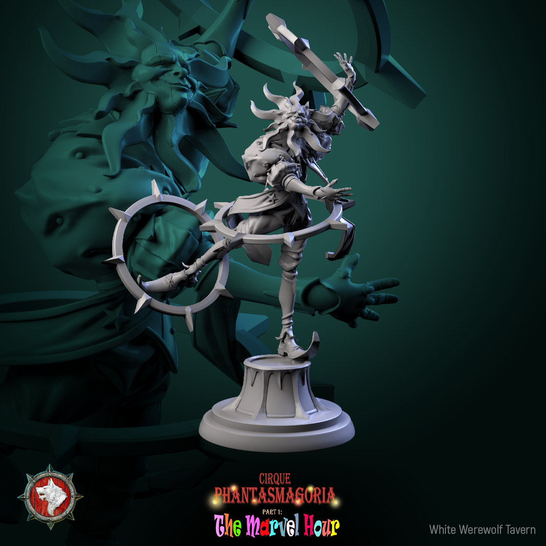 The Celestine Spinners - from the Cirque Phantasmagoria 1 series by White Werewolf Tavern