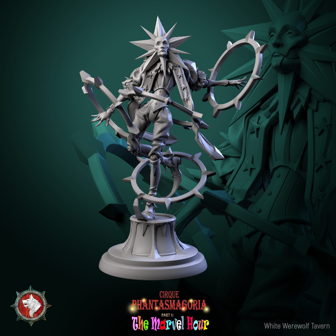 The Celestine Spinners - from the Cirque Phantasmagoria 1 series by White Werewolf Tavern