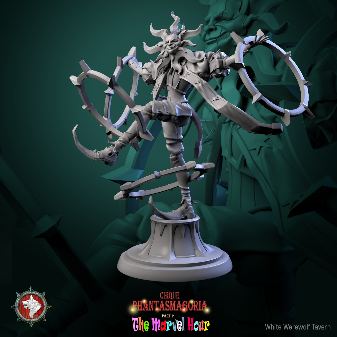 The Celestine Spinners - from the Cirque Phantasmagoria 1 series by White Werewolf Tavern