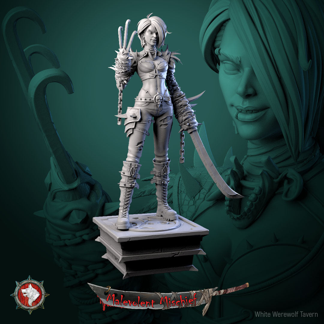 The Crimson Huntress Kali - aus der Reihe Malevolent Mischief von White Werewolf Tavern