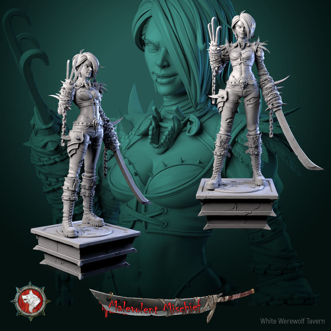 The Crimson Huntress Kali - aus der Reihe Malevolent Mischief von White Werewolf Tavern