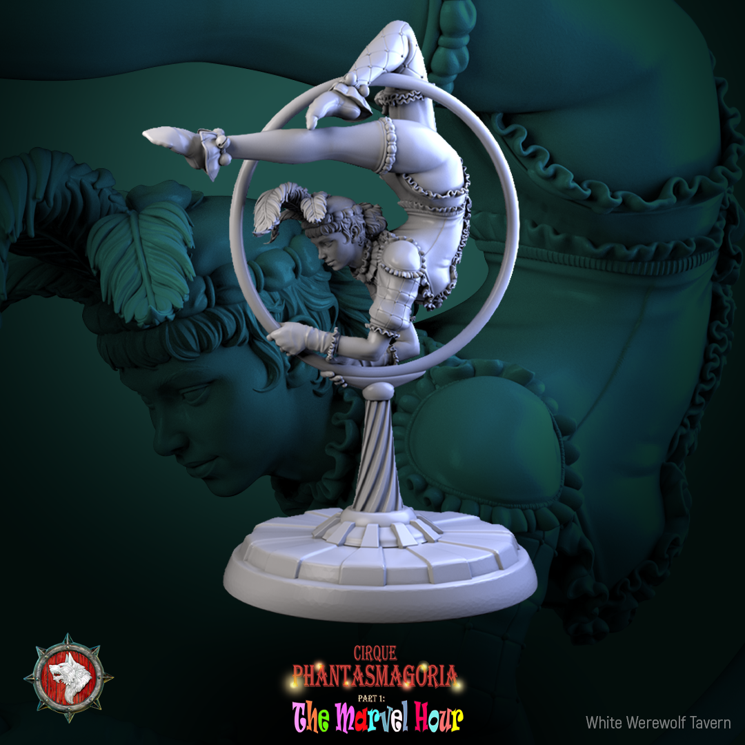 Le Lollipop Twirler - de la série Cirque Phantasmagoria 1 par White Werewolf Tavern