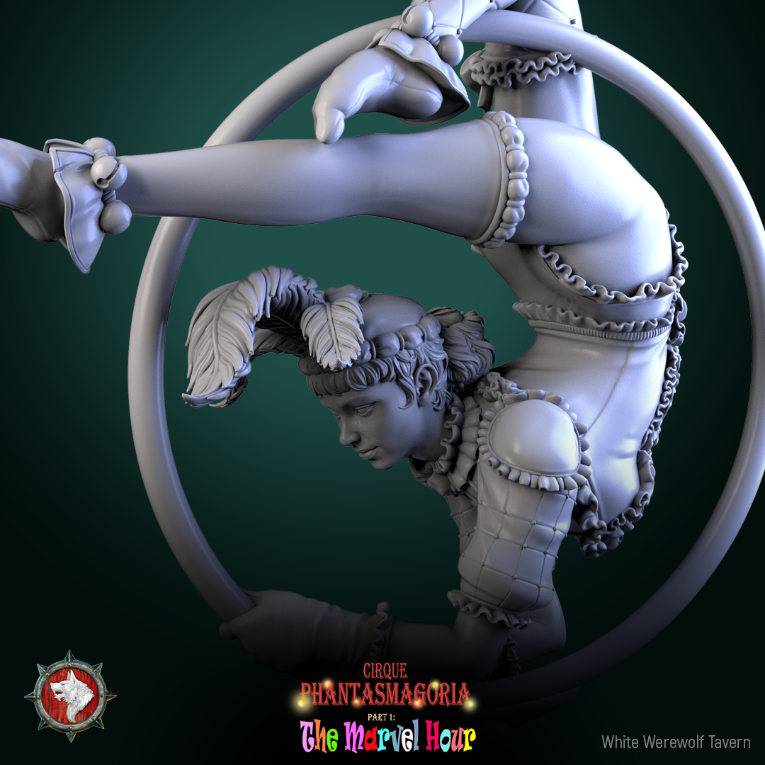 Le Lollipop Twirler - de la série Cirque Phantasmagoria 1 par White Werewolf Tavern