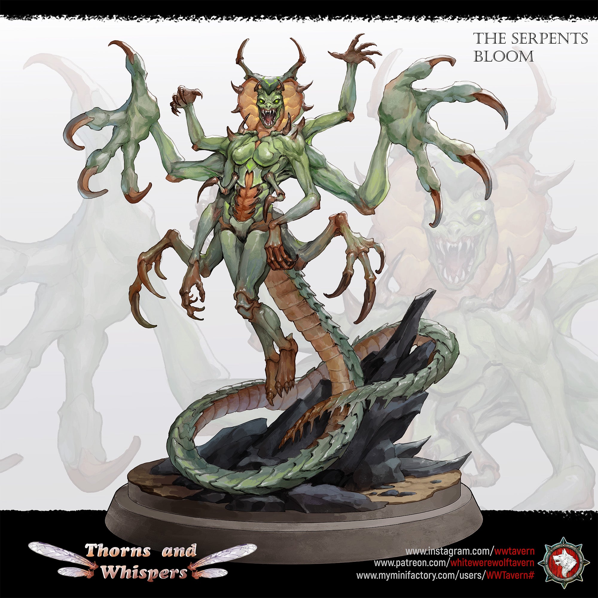 The Serpents Bloom - aus der Reihe Thorns and Whispers von White Werewolf Tavern