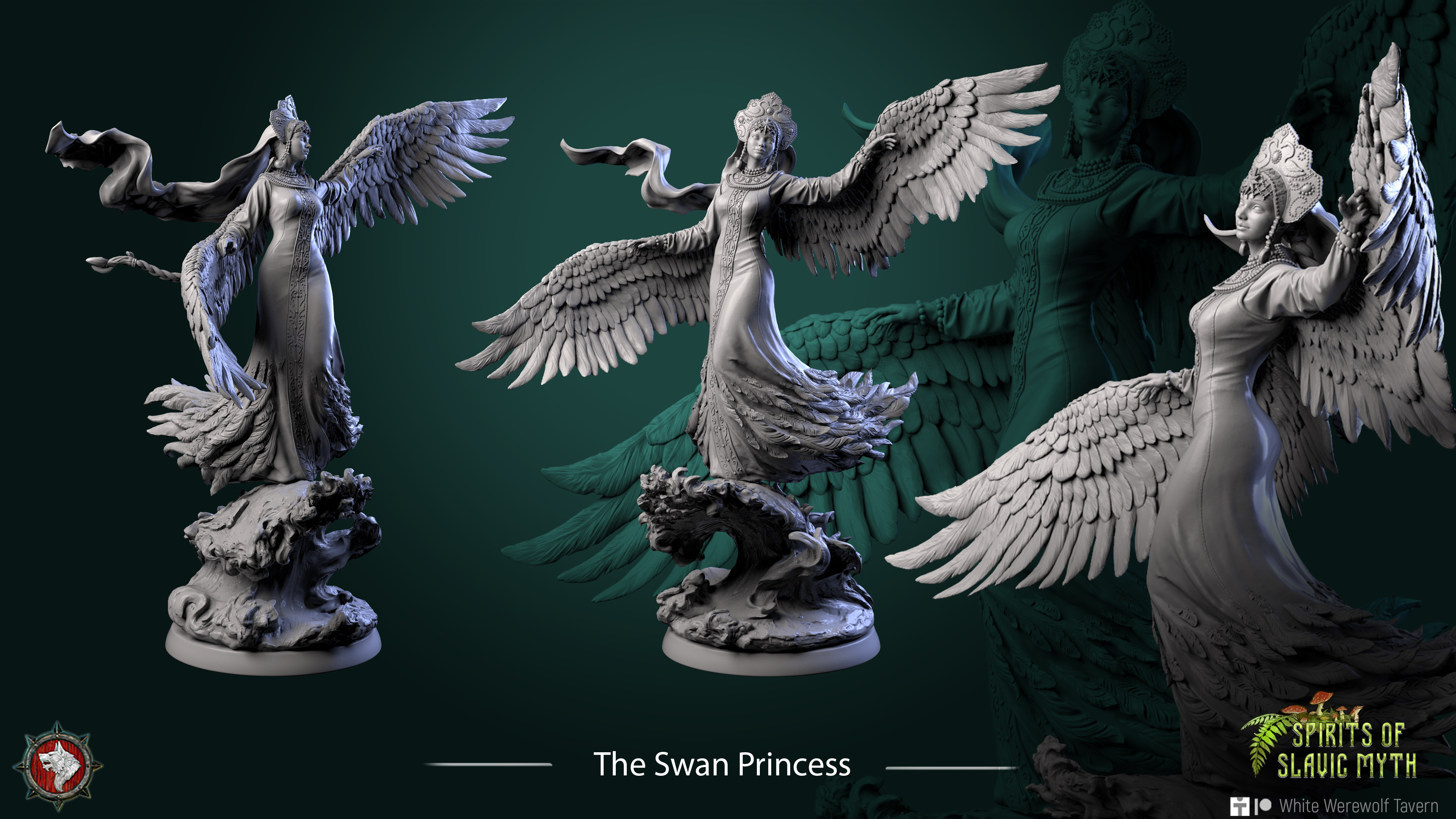 The Swan Princess - aus der Reihe Spirits of Slavic Myth von White Werewolf Tavern