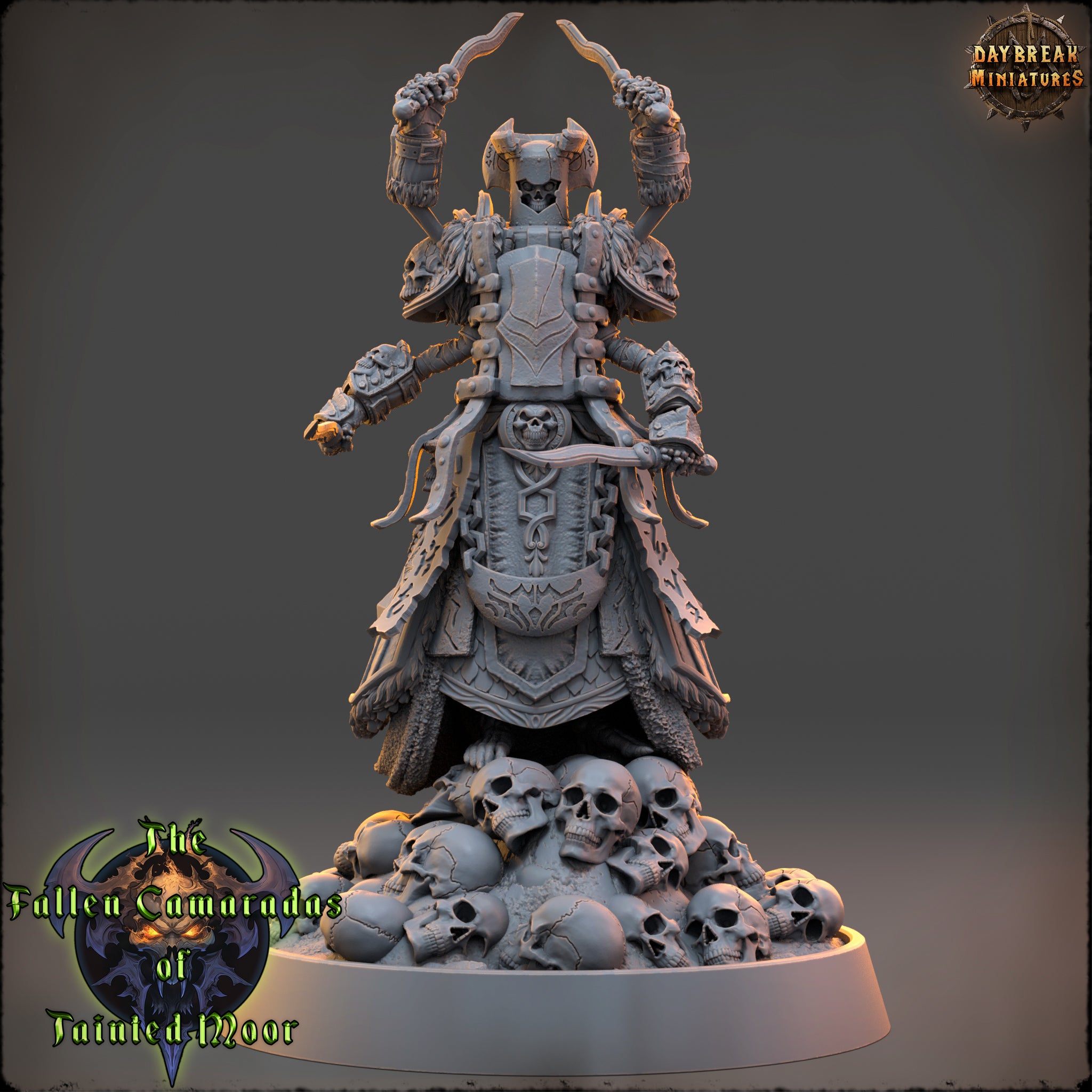 Skelette - aus der Reihe The Fallen Camaradas of Tainted Moor von Daybreak Miniatures