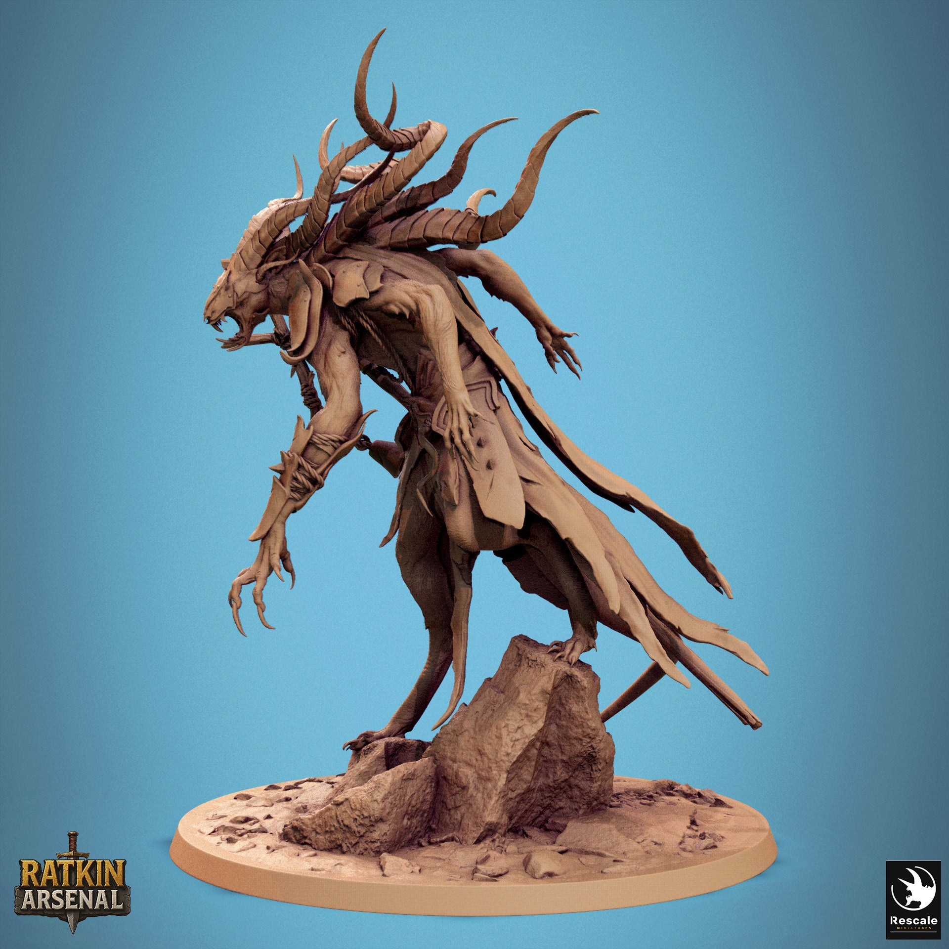 Muckpriest - aus der Reihe Ratkin Arsenal von Rescale Miniatures