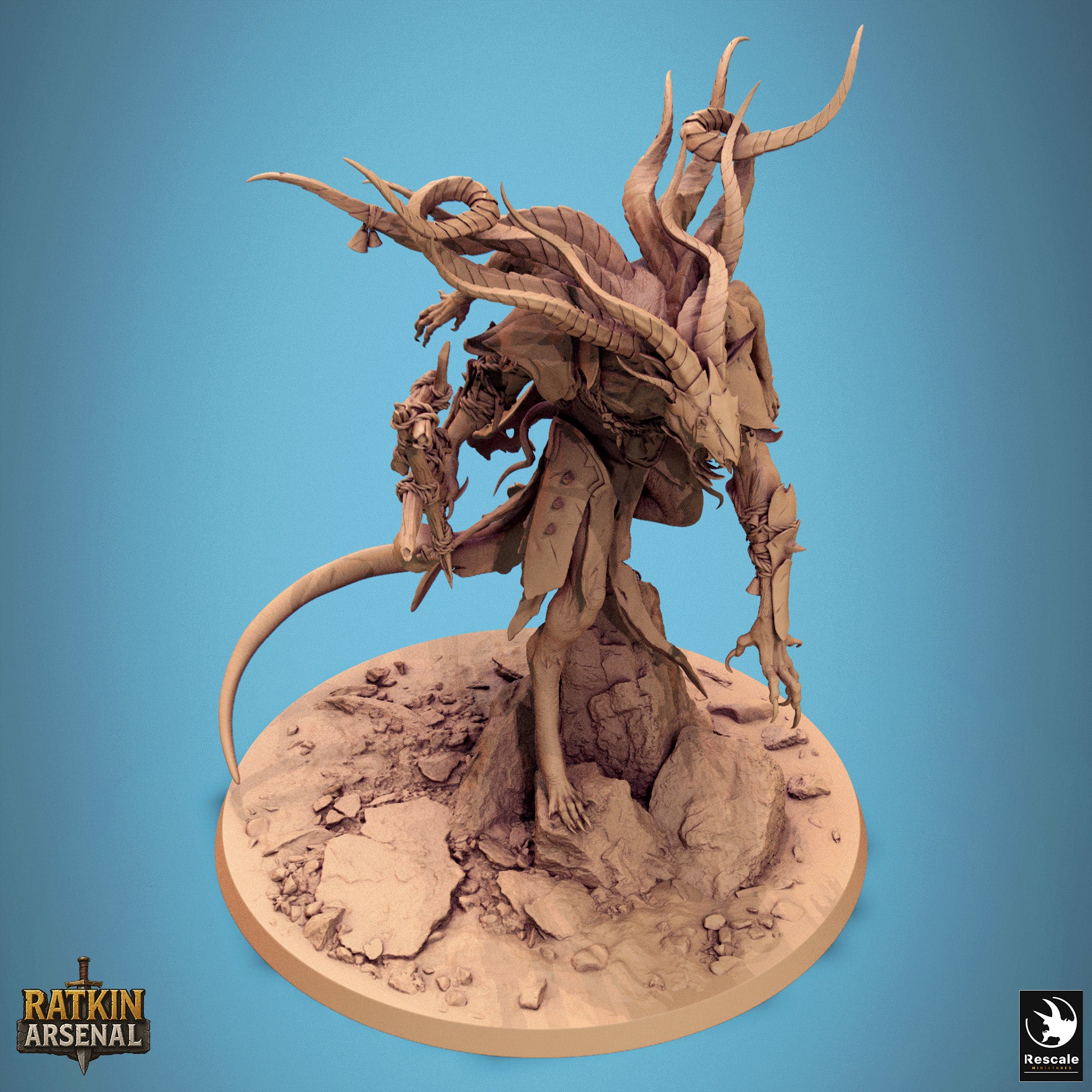 Muckpriest - aus der Reihe Ratkin Arsenal von Rescale Miniatures