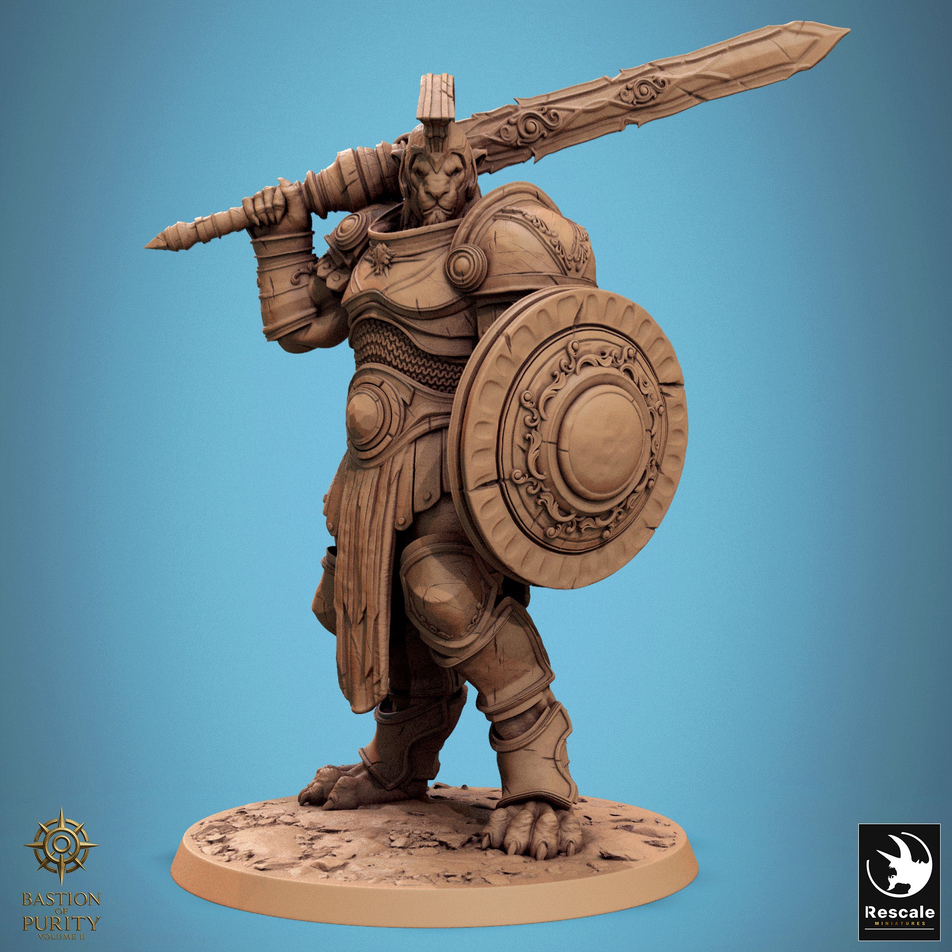 Leonin Triad - aus der Reihe Bastion of Purity II von Rescale Miniatures