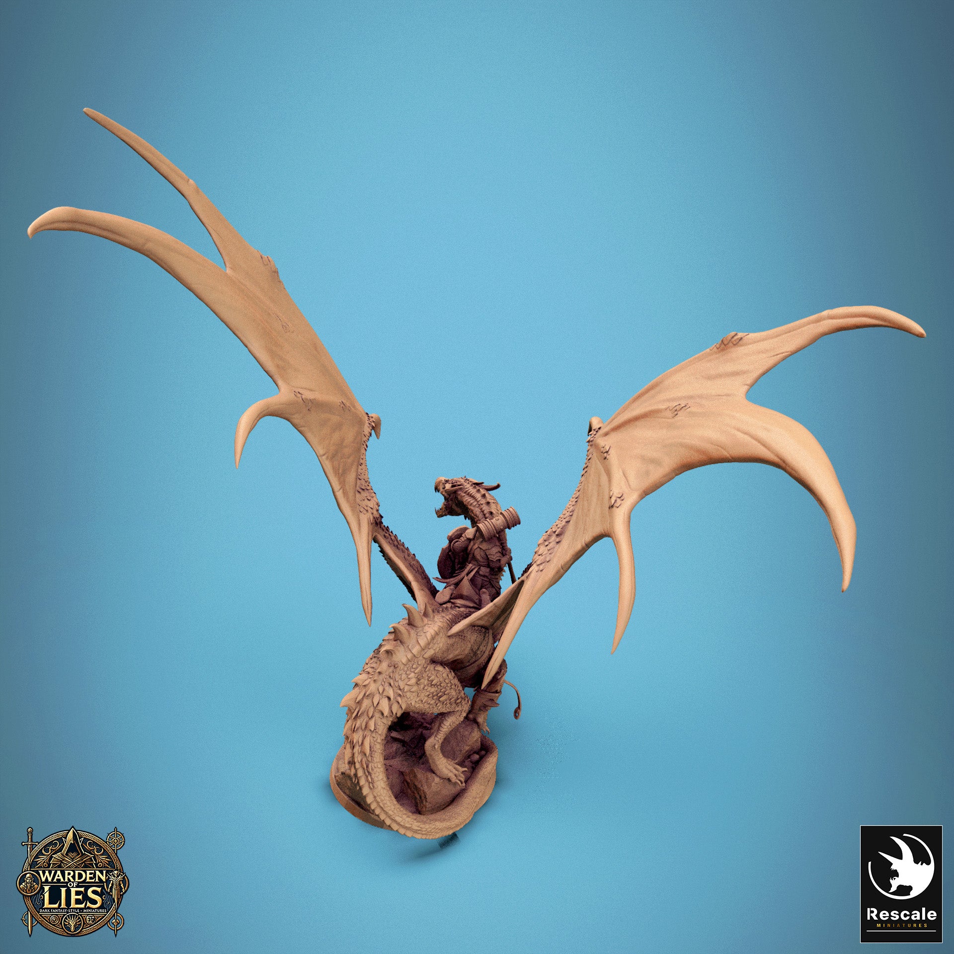 Thorn Dragon - aus der Reihe Warden of Lies von Rescale Miniatures
