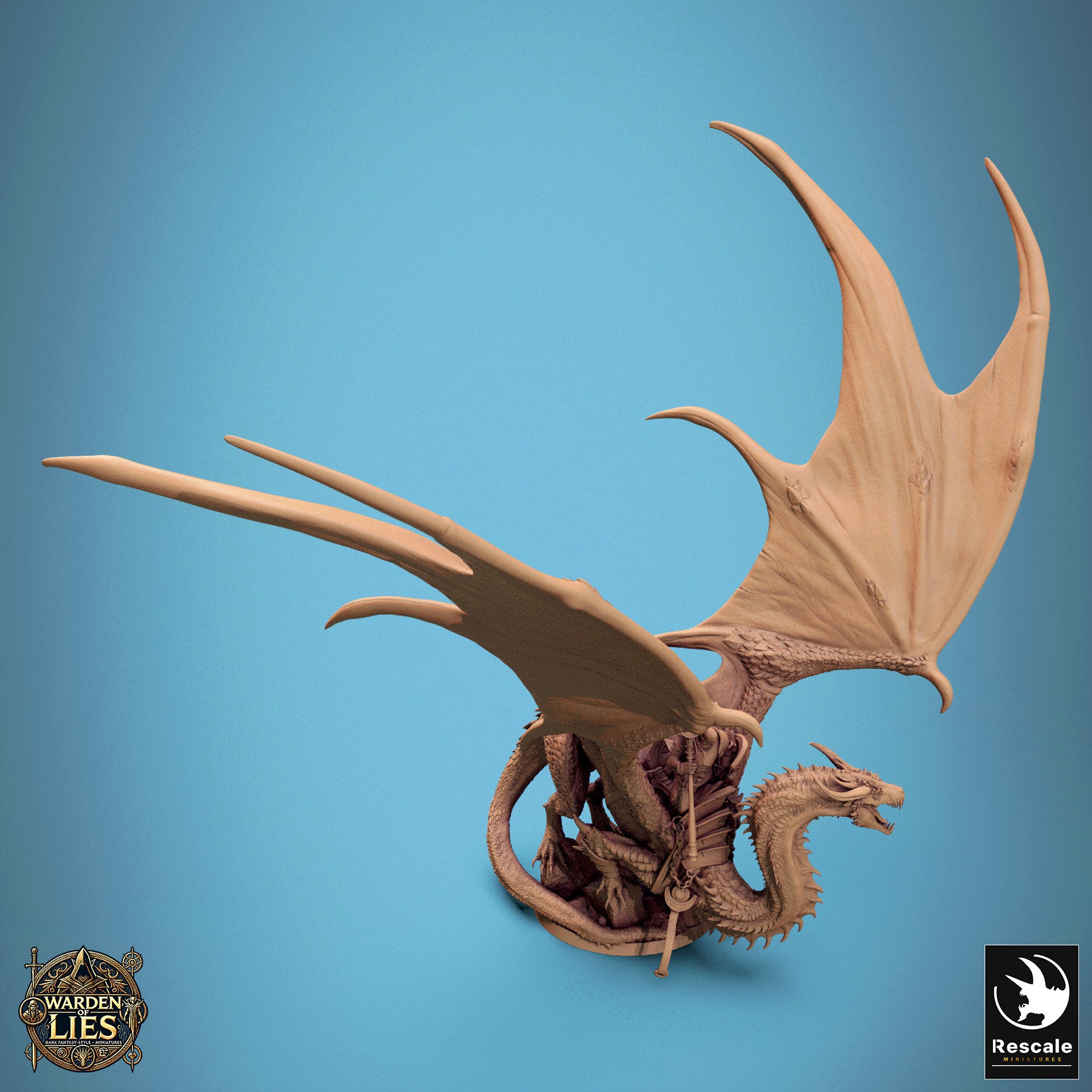 Thorn Dragon - aus der Reihe Warden of Lies von Rescale Miniatures